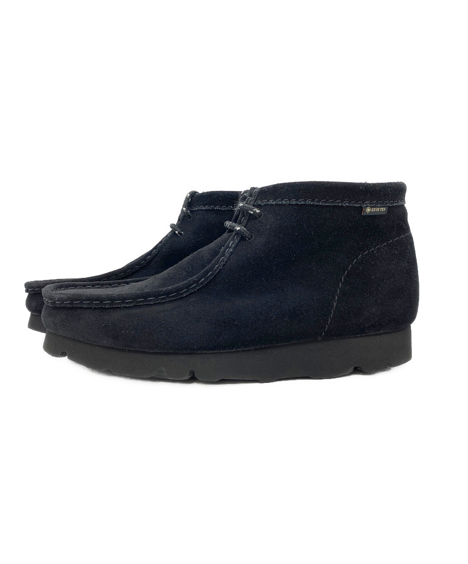 clarks クラークス ブーツ メンズ 【古着】【中古】 中古・古着通販】CLARKS (クラークス) ワラビーブーツ ブラック サイズ