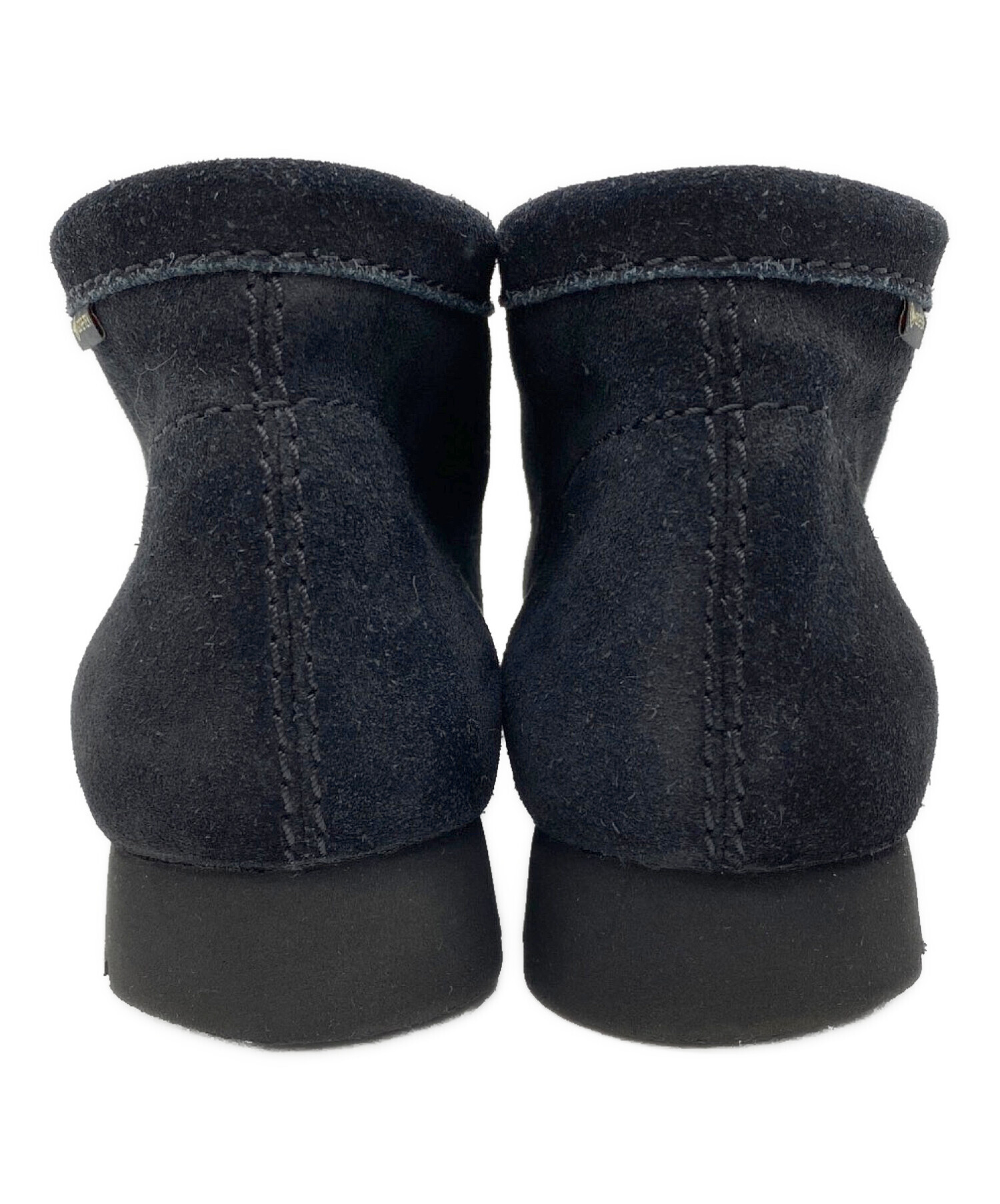 中古・古着通販】CLARKS (クラークス) ワラビーブーツ ブラック サイズ