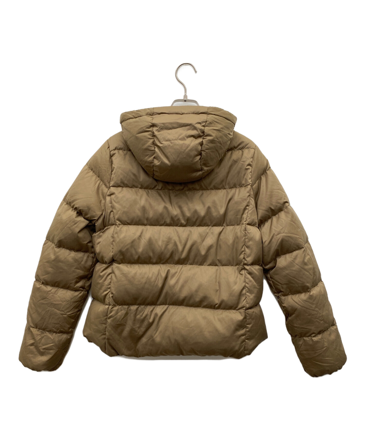 【未使用級】グリーンレーベルリラクシング パフィー ダウン 36 ベージュ 撥水 中古・古着通販】green label relaxing (グリーンレーベルリラクシング