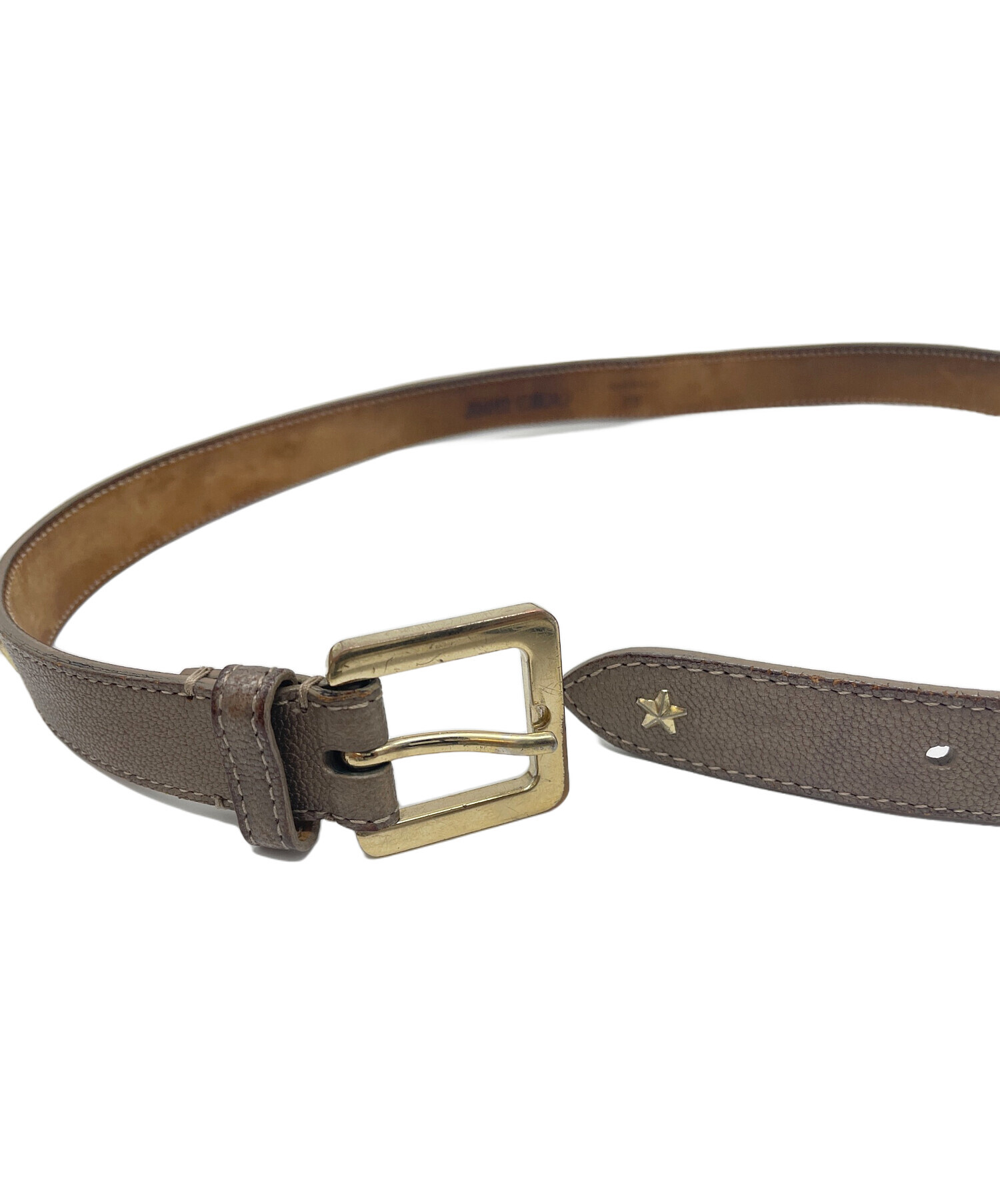 中古・古着通販】JIMMY CHOO (ジミーチュウ) ベルト ブラウン サイズ