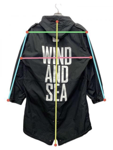中古・古着通販】WIND AND SEA (ウィンダンシー) モッズコート