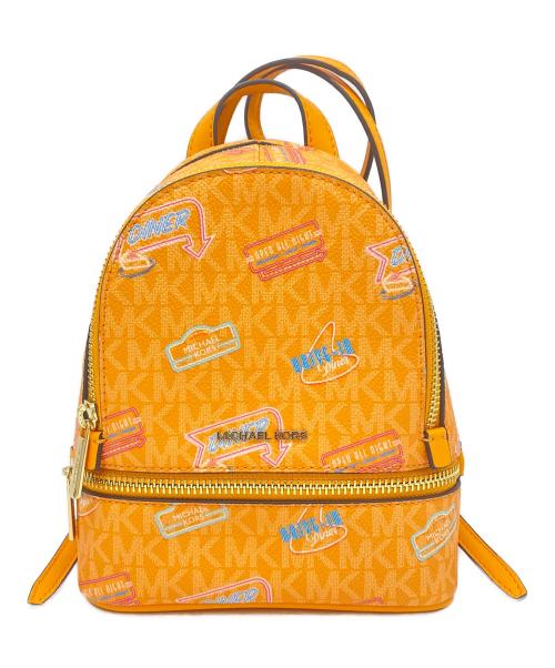 中古・古着通販】MICHAEL KORS (マイケル・コース) リュック オレンジ