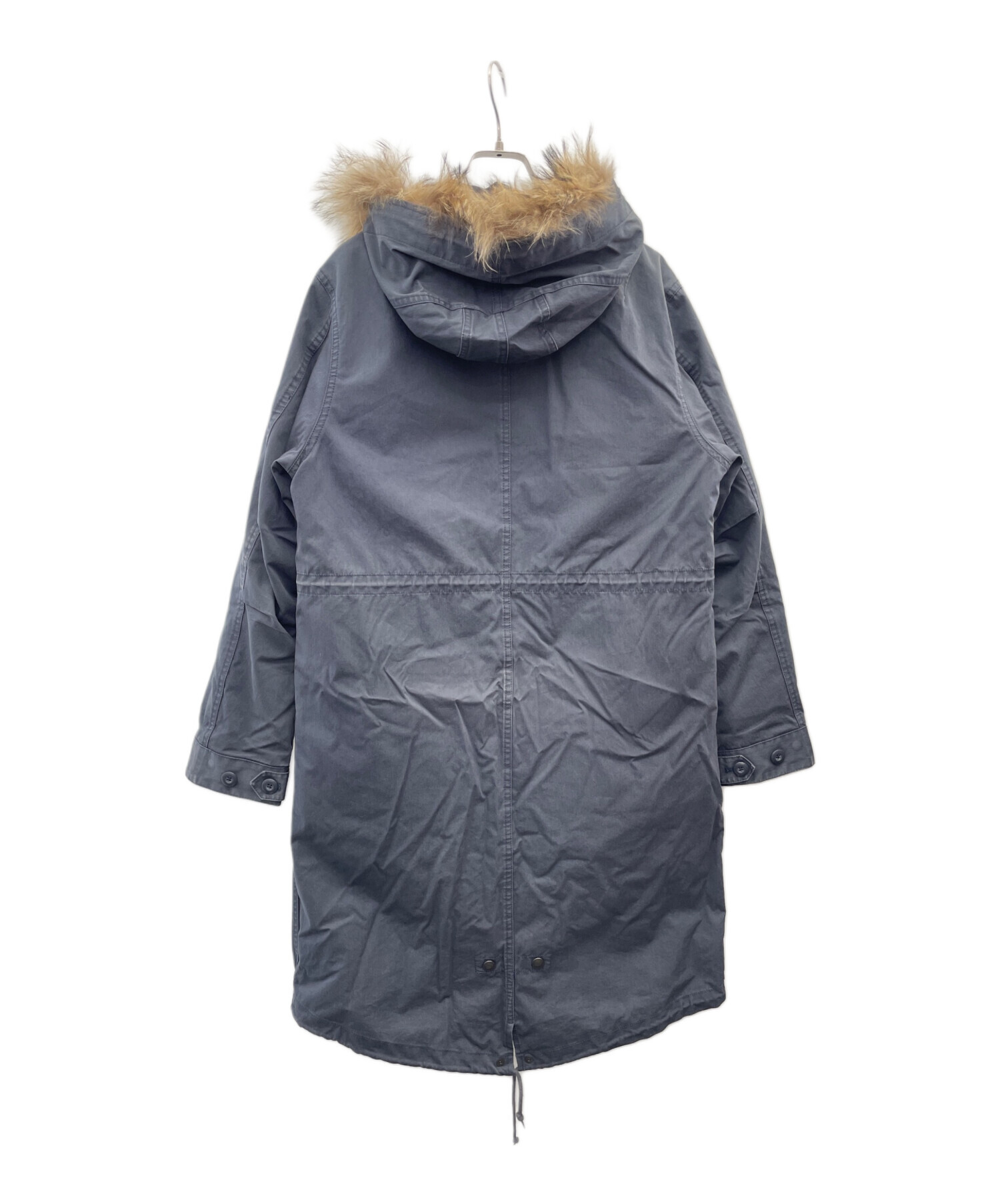 中古・古着通販】FRED PERRY (フレッドペリー) 中綿コート ブルー 