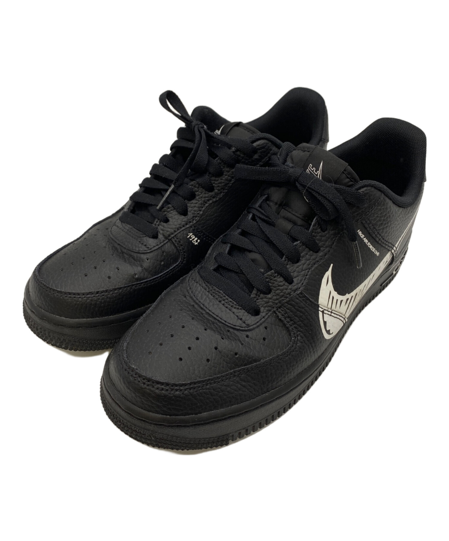 中古・古着通販】NIKE (ナイキ) Air Force 1 Low Lv8 ブラック サイズ