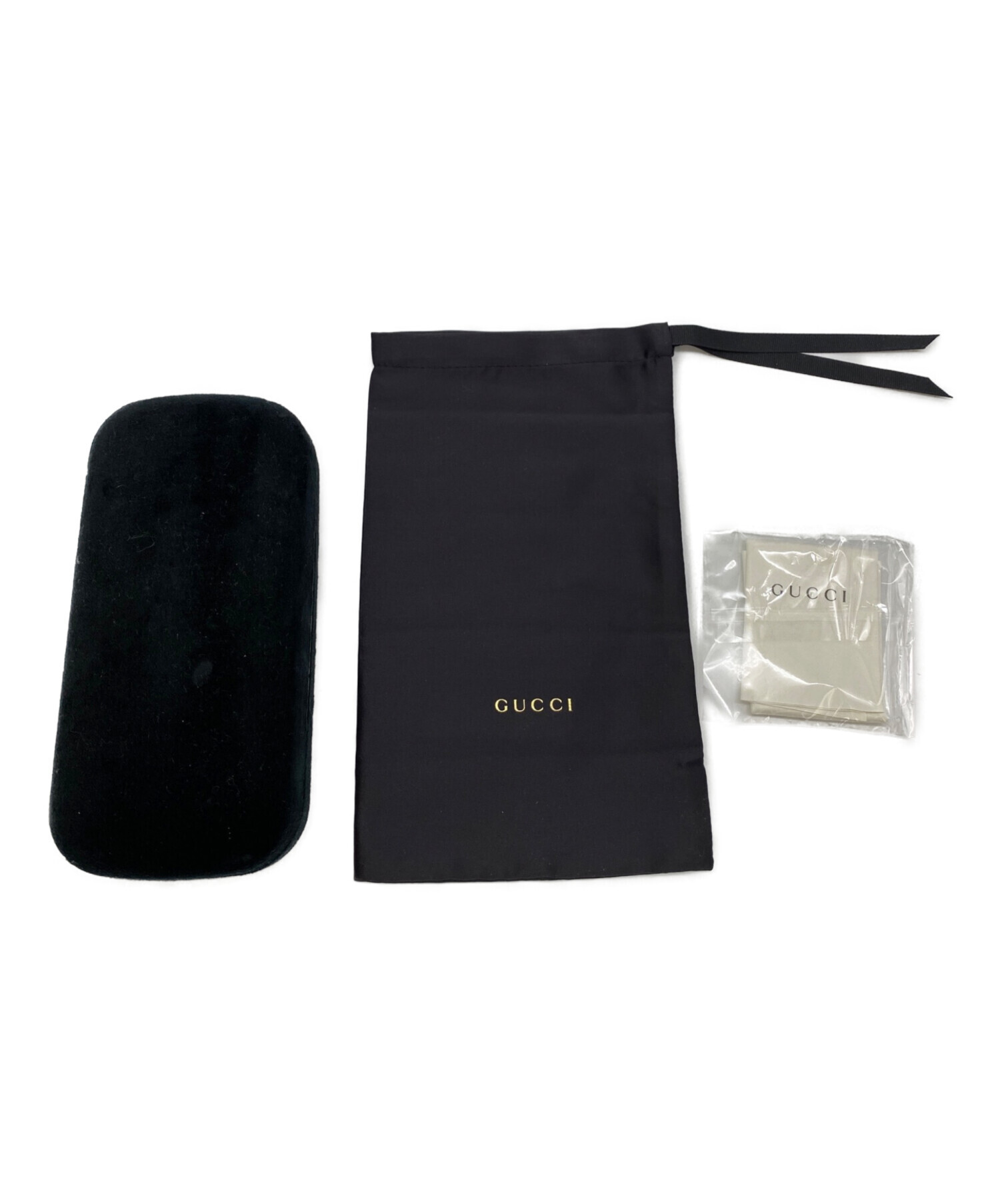 ぐっち　ブラック36 中古・古着通販】GUCCI (グッチ) サングラス ブラック サイズ:56□18