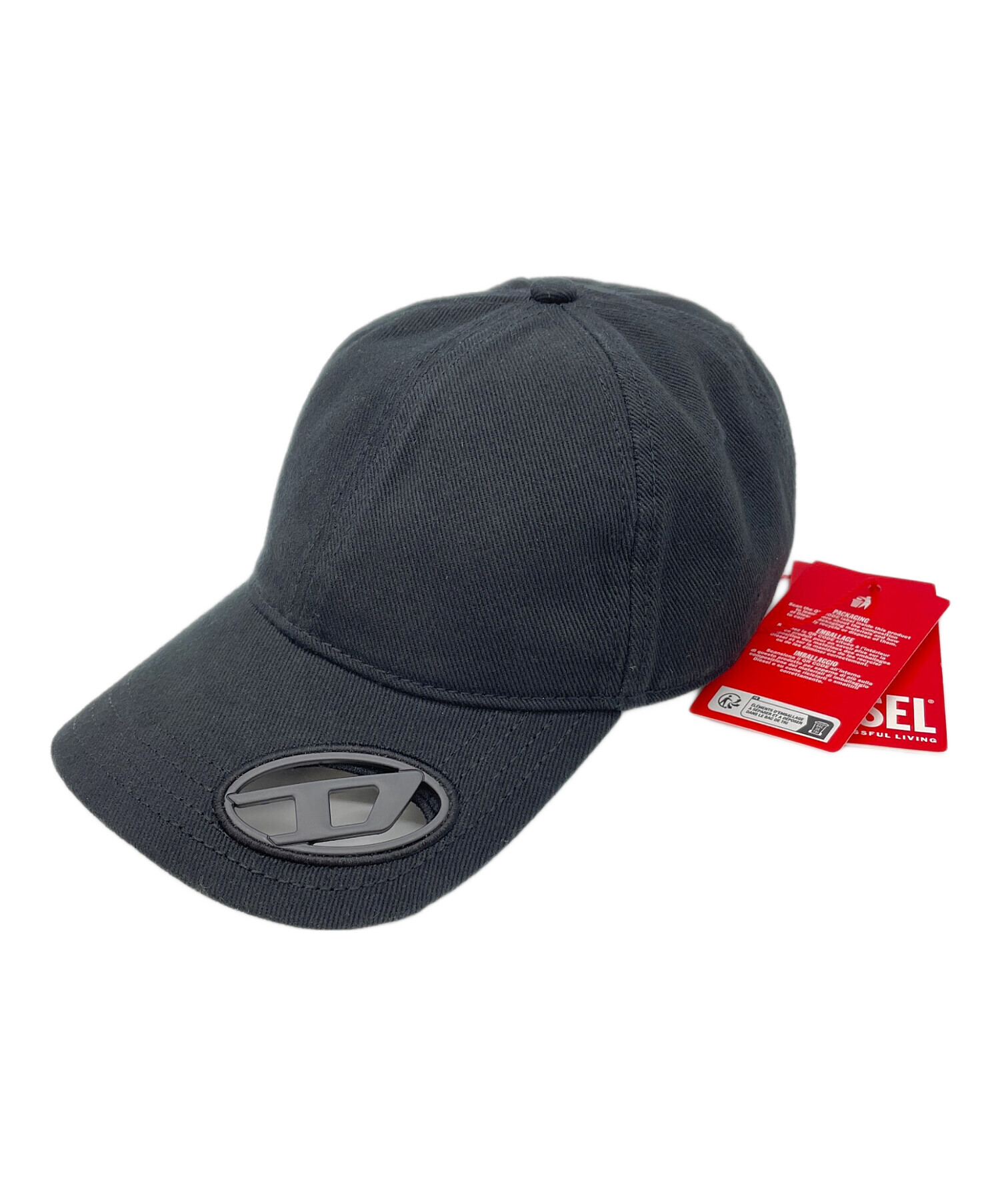 中古・古着通販】DIESEL (ディーゼル) ベースボールキャップ ブラック