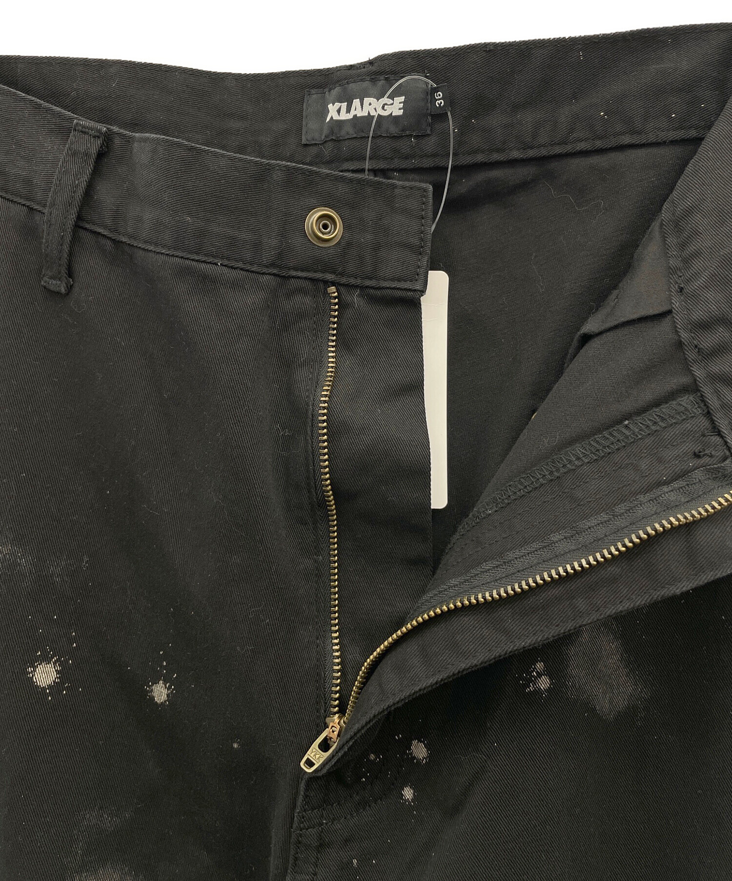 中古・古着通販】X-LARGE (エクストララージ) パンツ ブラック サイズ