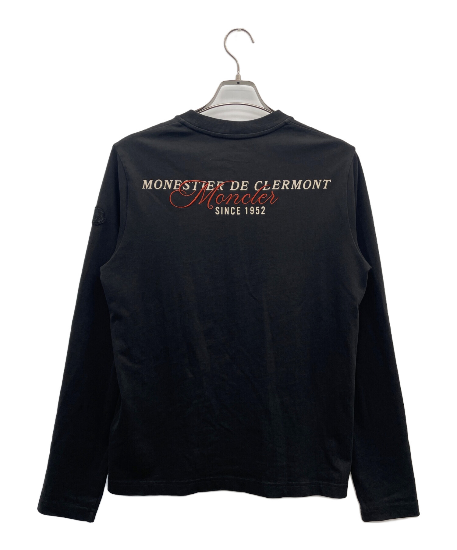 中古・古着通販】MONCLER (モンクレール) 長袖カットソー ブラック