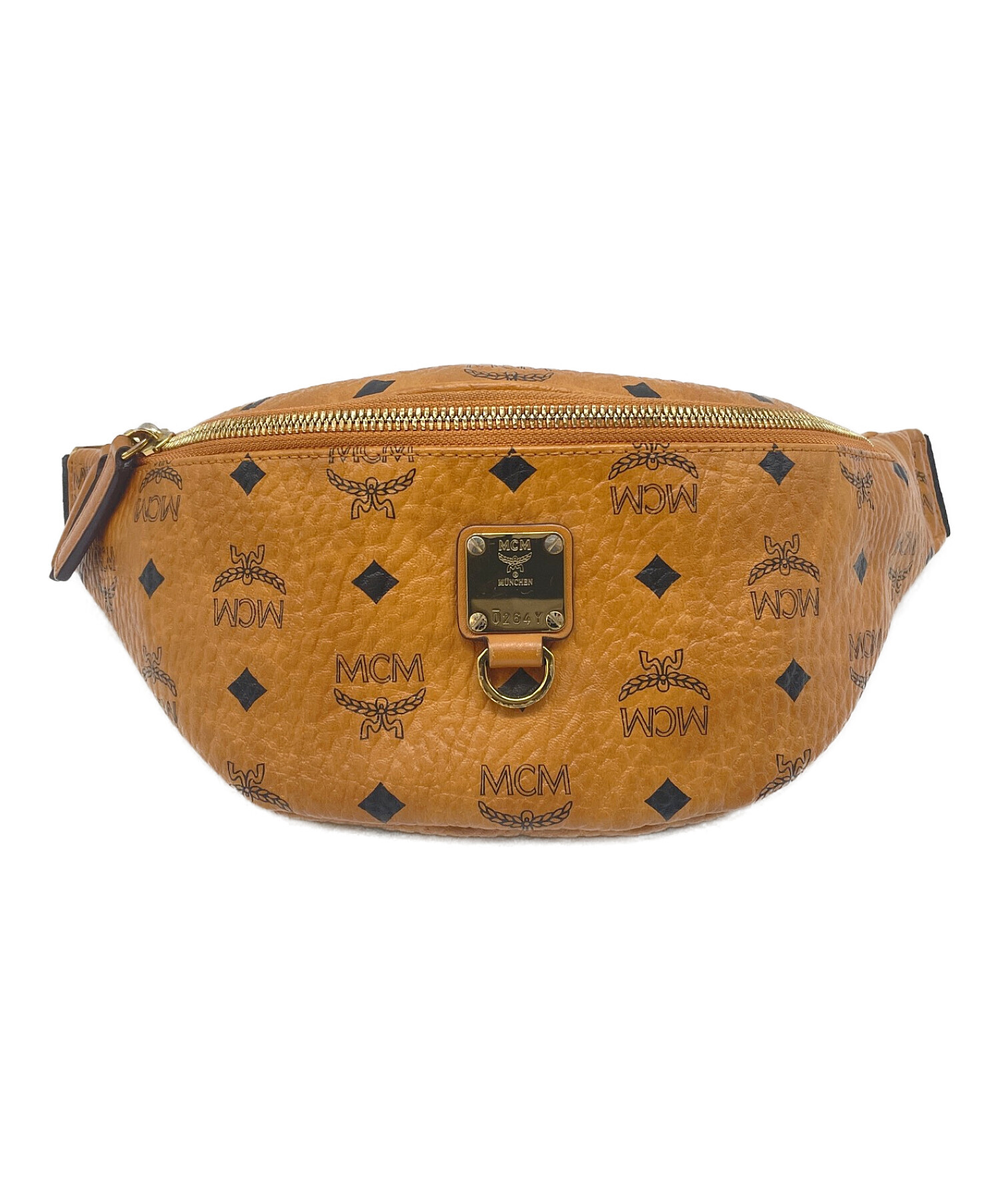 Mcm ウエストポーチ 中古・古着通販】MCM (エムシーエム) ウエストバッグ ベージュ