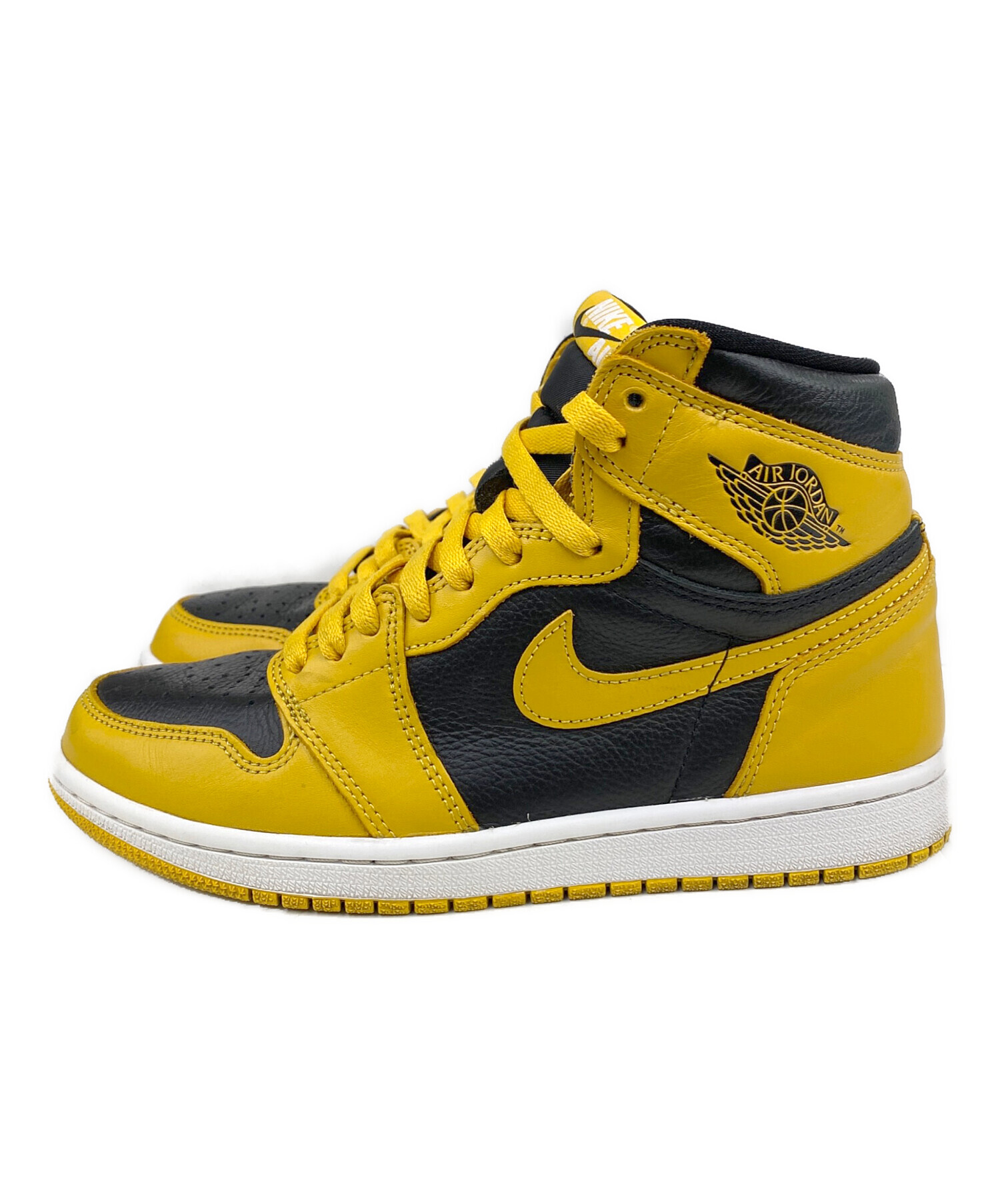 【中古】NIKE AIR JORDAN 1 High OG  Pollen サイズ26cm イエロー ナイキ 555088-701[19][240019531745] 中古・古着通販】NIKE (ナイキ) AIR JORDAN 1 RETRO HIGH OG POLLEN