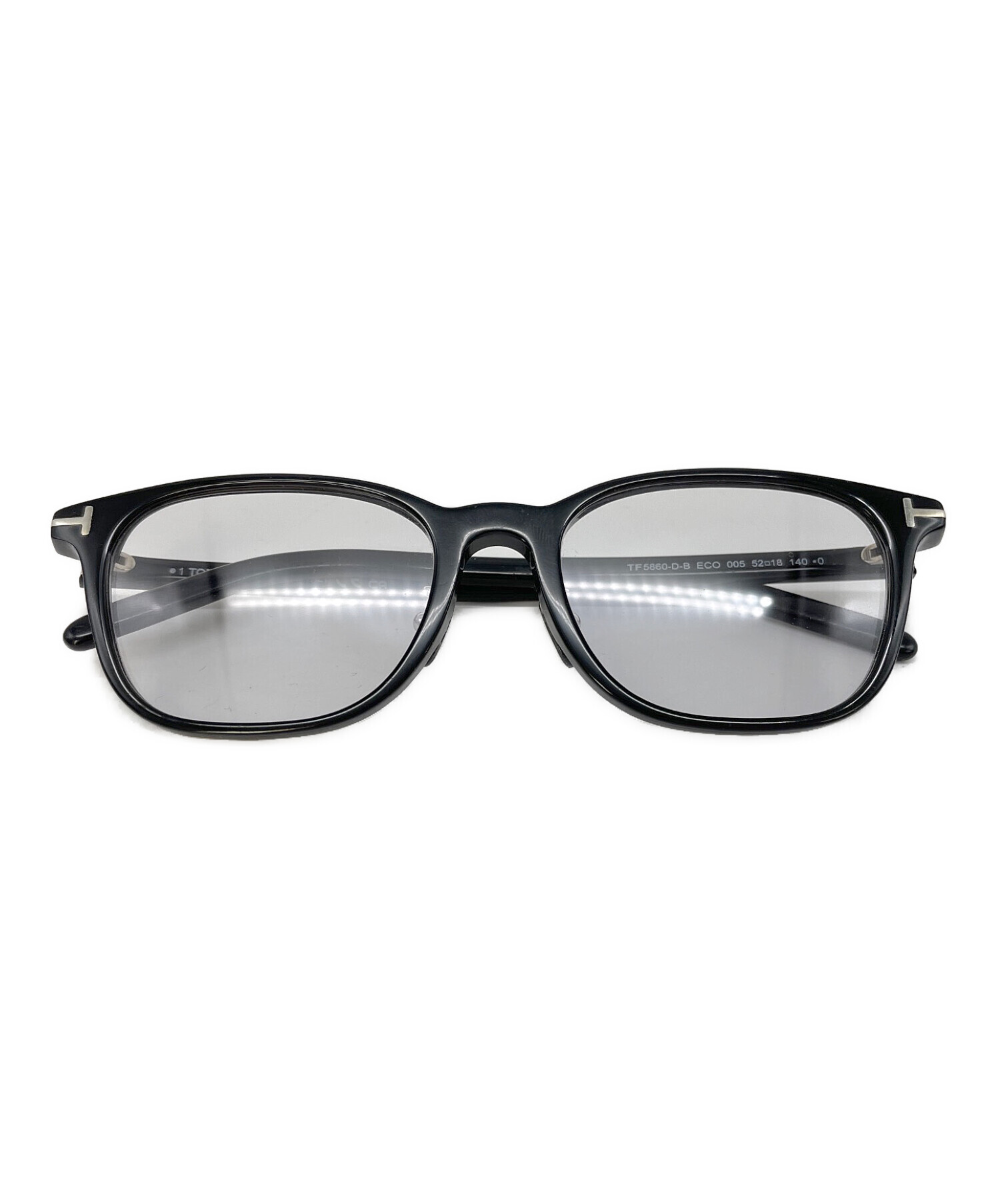 中古・古着通販】TOM FORD (トムフォード) 伊達眼鏡 ブラック