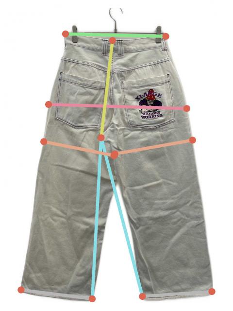 中古・古着通販】X-LARGE (エクストララージ) STITCH WIDE PANTS