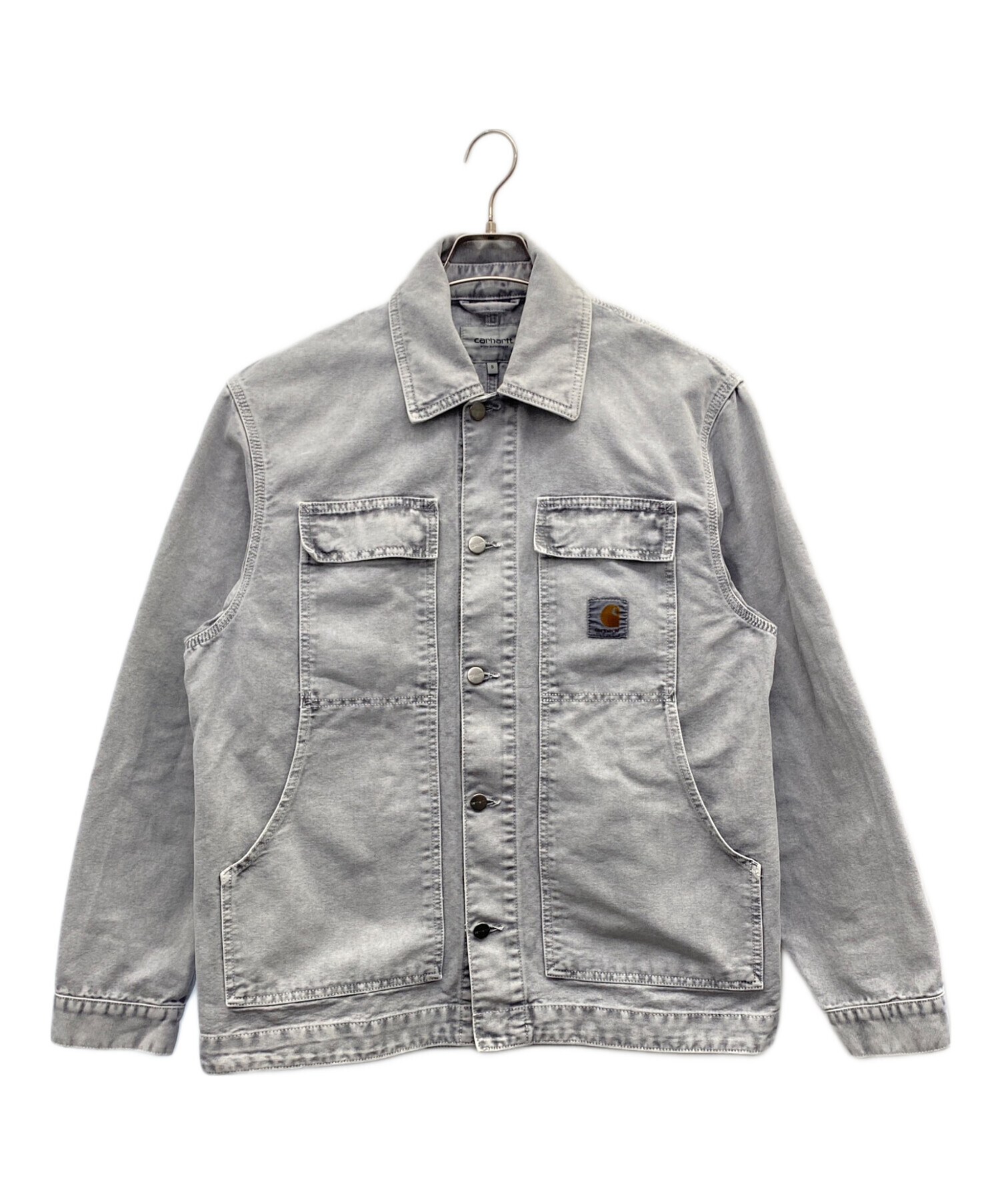Carhartt グレー フルジップジャケット 中古・古着通販】Carhartt WIP (カーハート ワーク イン プログレス