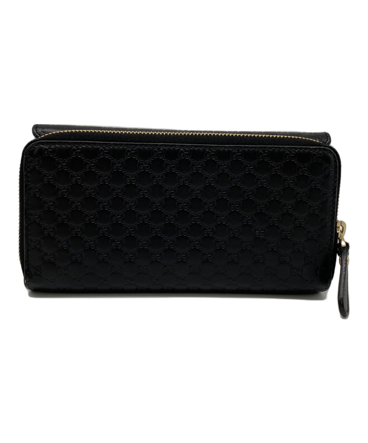 GUCCI グッチ 財布・ケース  黒 【古着】【中古】【送料無料】 中古・古着通販】GUCCI (グッチ) 長財布 ブラック｜ブランド・古着通販