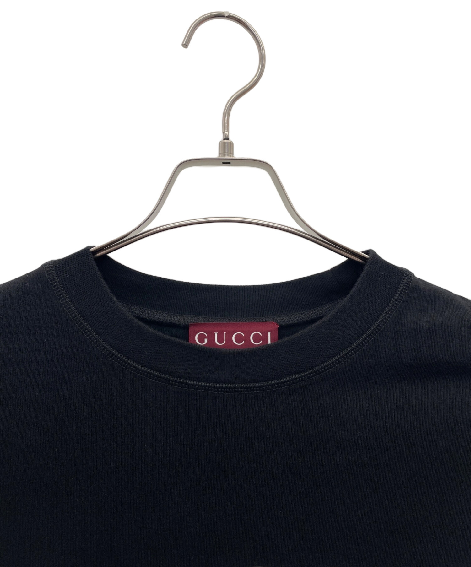 中古・古着通販】GUCCI (グッチ) プリント コットンジャージー Tシャツ