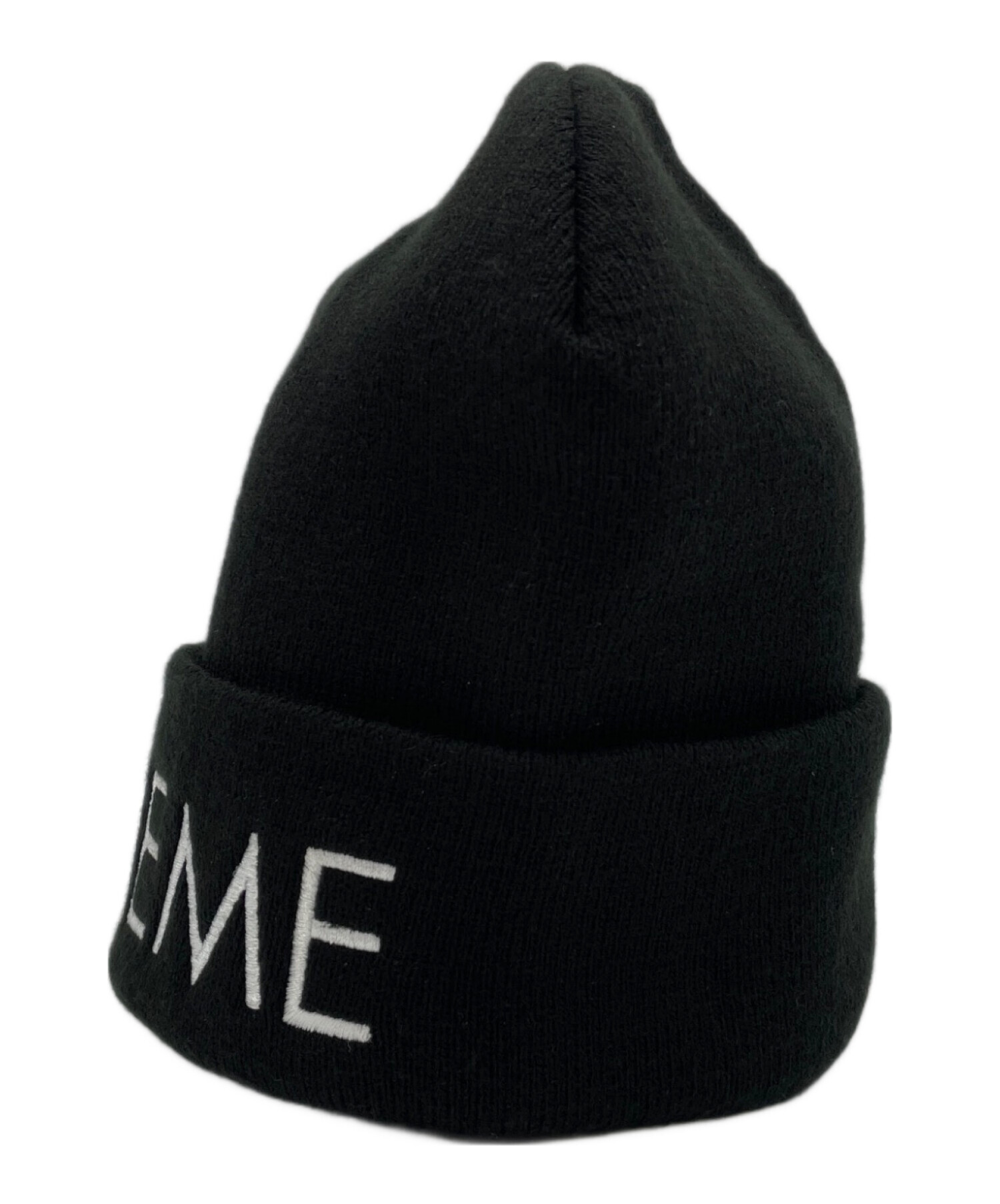 supremeニット帽。未使用 中古・古着通販】SUPREME (シュプリーム) ニット帽 ブラック｜ブランド