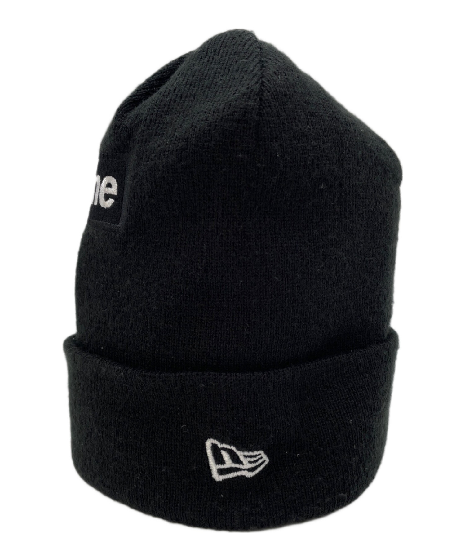 w*n様 New Era Supreme ニット帽 ブラック 中古・古着通販】SUPREME (シュプリーム) New Era (ニューエラ) ニット