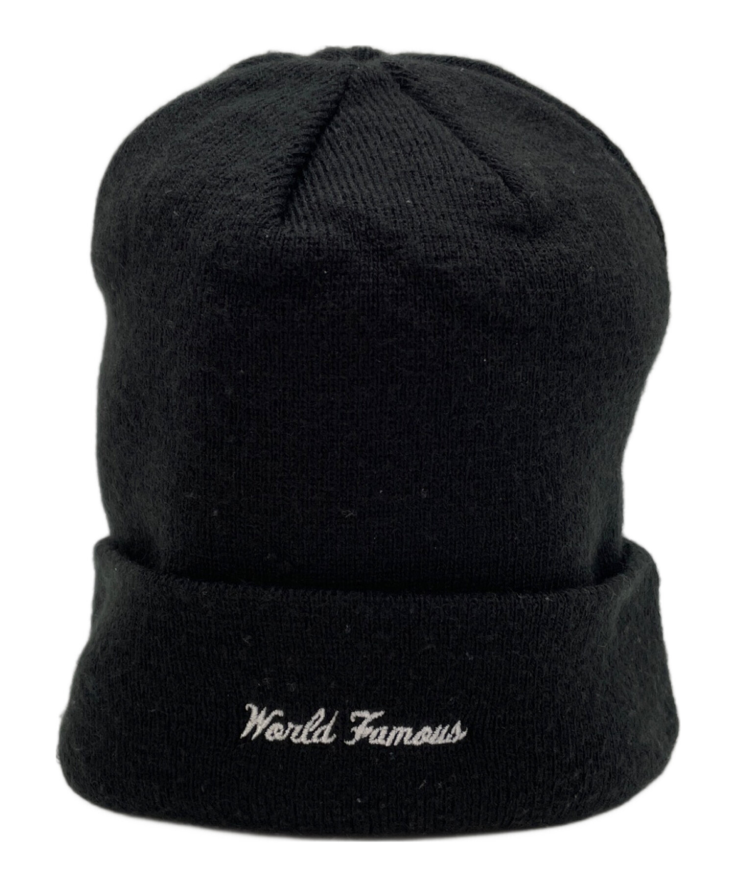 Supreme シュプリームNewEra ニューエラ ニット帽 ブラック 黒 中古・古着通販】SUPREME (シュプリーム) New Era (ニューエラ) ニット