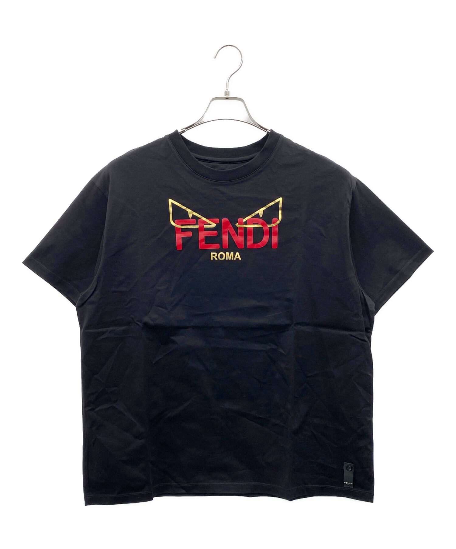 中古・古着通販】FENDI (フェンディ) 半袖カットソー ブラック サイズ