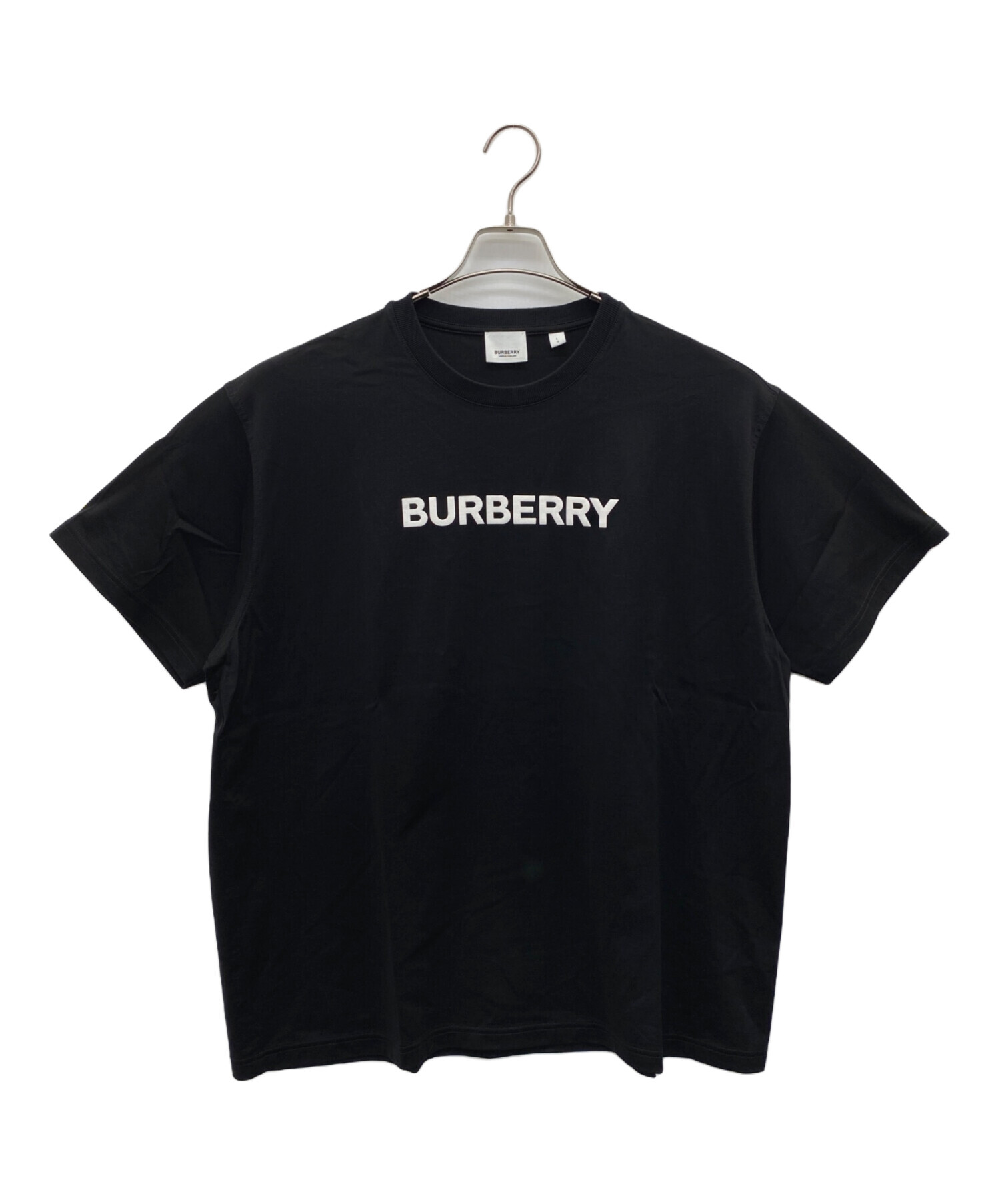 中古・古着通販】BURBERRY (バーバリー) 半袖カットソー ブラック