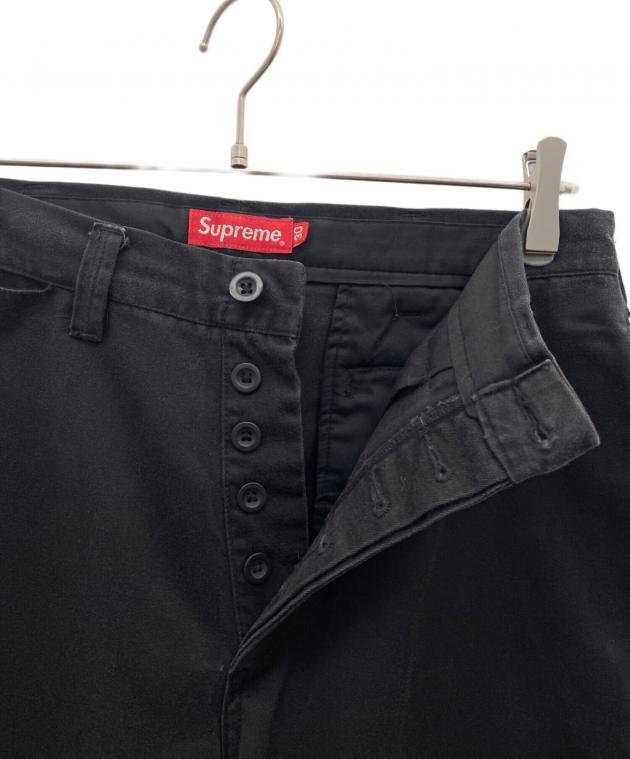 中古・古着通販】SUPREME (シュプリーム) PIN UP CHINO PANT ブラック