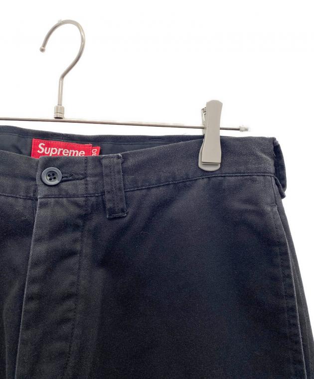 中古・古着通販】SUPREME (シュプリーム) PIN UP CHINO PANT ブラック