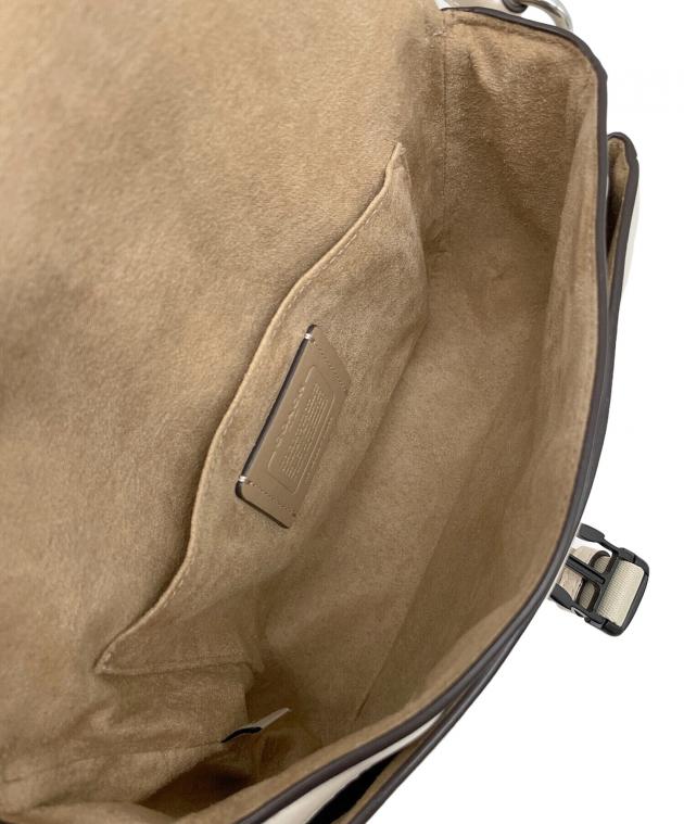 中古・古着通販】COACH (コーチ) ペースメッセンジャーバッグ ホワイト