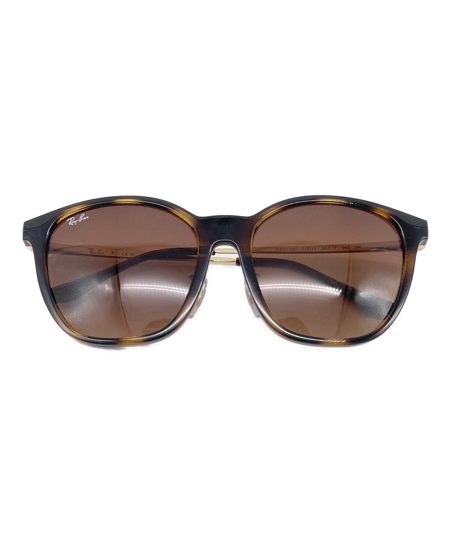 中古・古着通販】RAY-BAN (レイバン) サングラス ブラウン サイズ:55