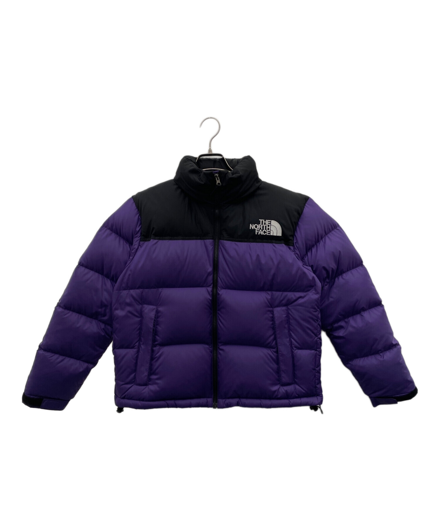 THE NORTH FACE ダウンジャケット 紫・黒 中古・古着通販】THE NORTH FACE (ザ ノース フェイス) ダウン