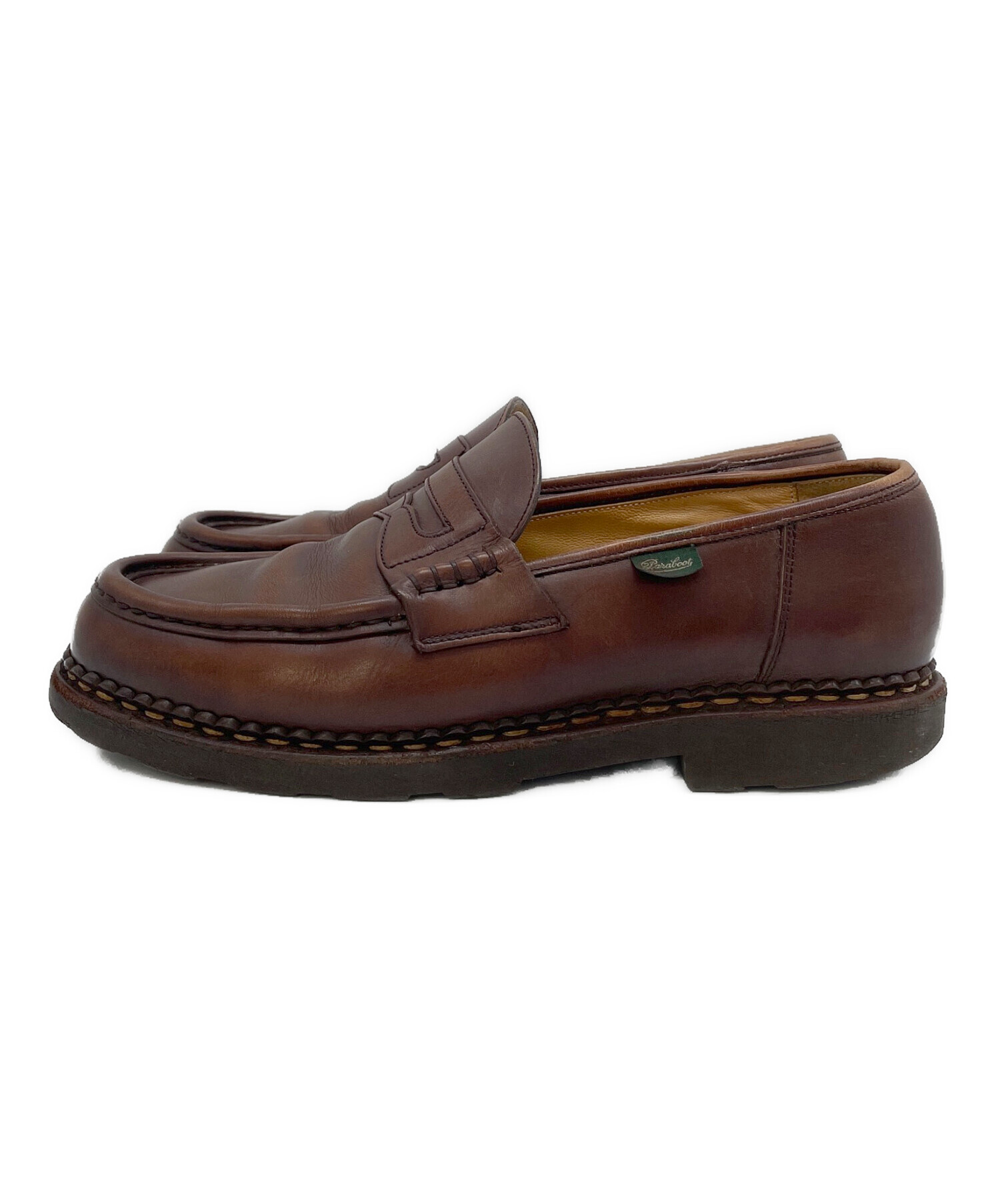 中古・古着通販】PARABOOT (パラブーツ) ローファー ブラウン サイズ:9
