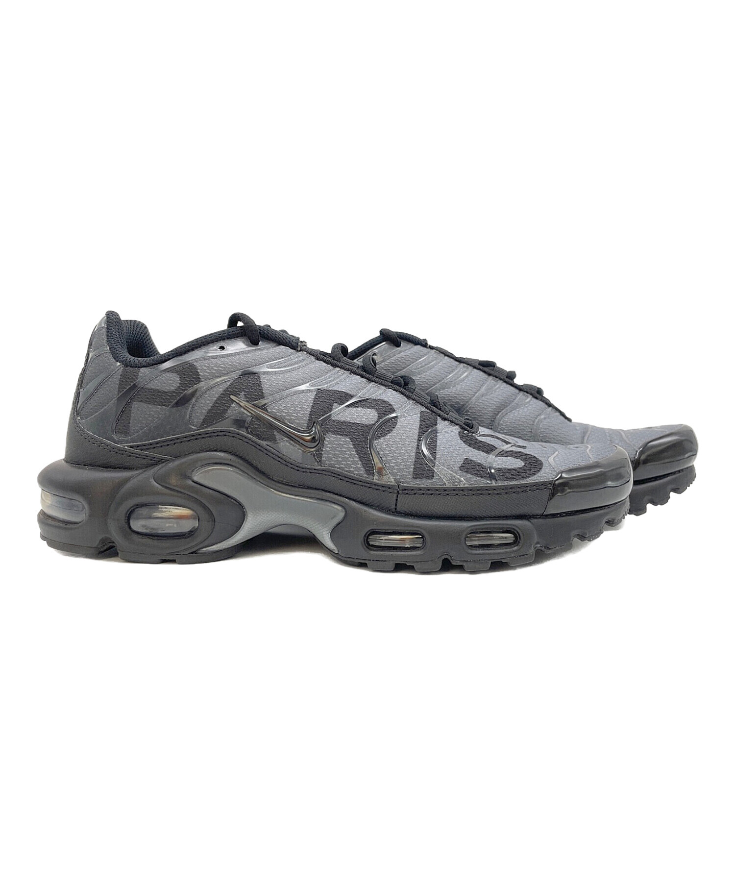 中古・古着通販】NIKE (ナイキ) AIR MAX PLUS PRM ブラック サイズ 