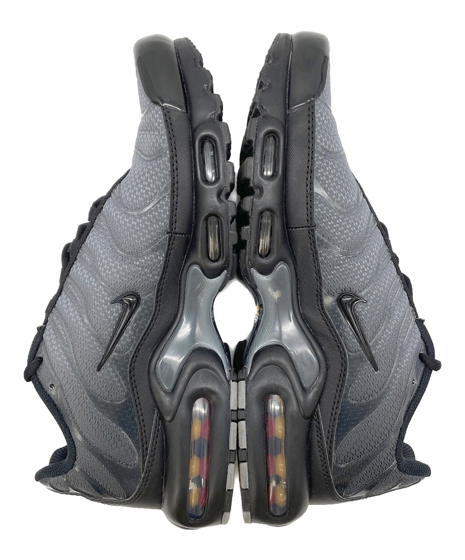 中古・古着通販】NIKE (ナイキ) AIR MAX PLUS PRM ブラック サイズ 