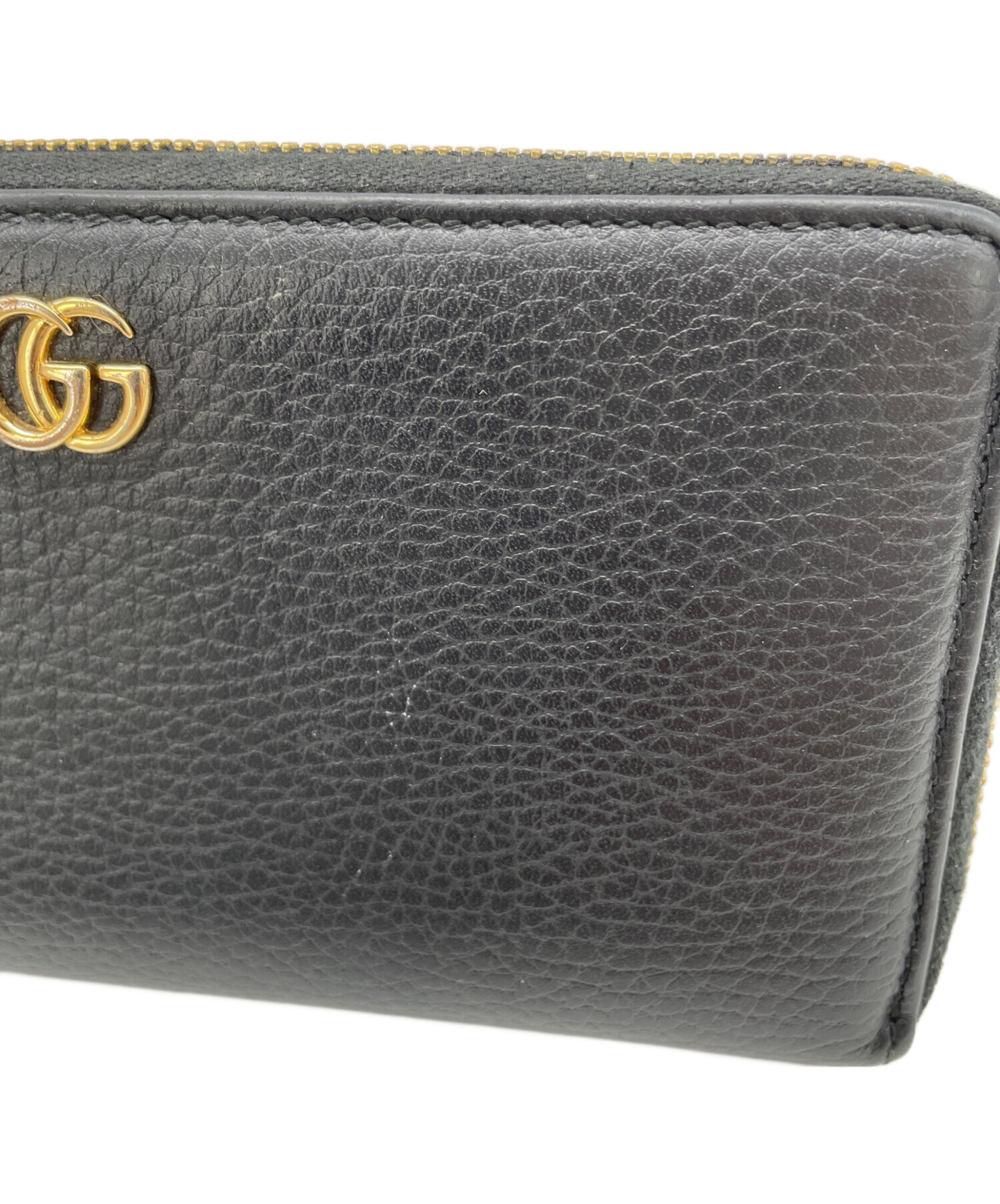 中古・古着通販】GUCCI (グッチ) 長財布 ブラック｜ブランド・古着通販