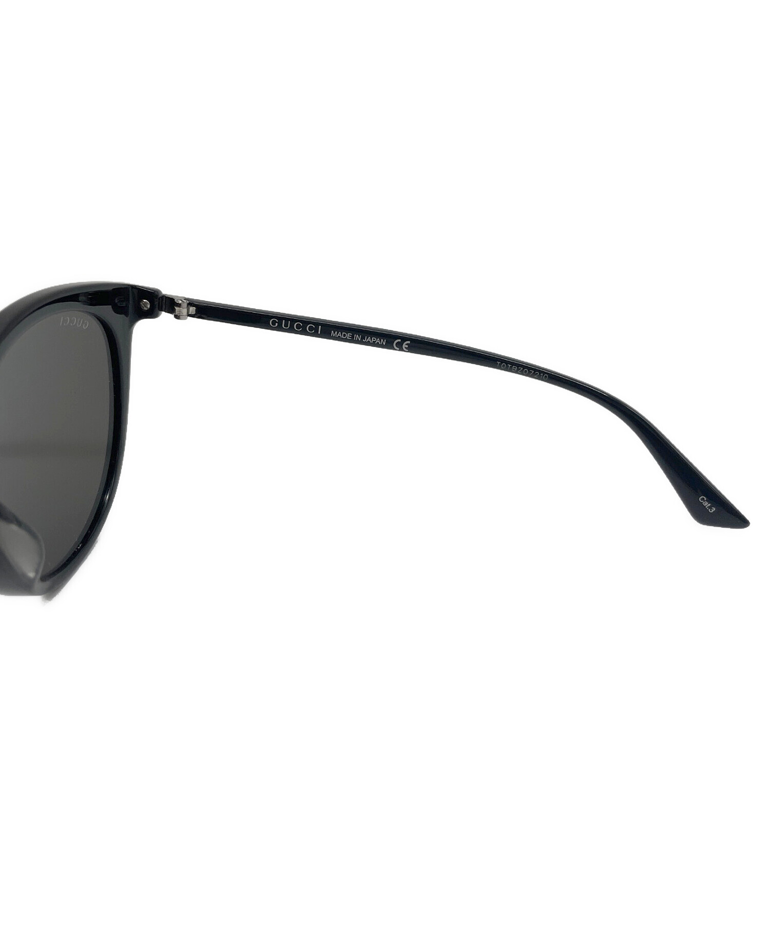 中古・古着通販】GUCCI (グッチ) サングラス ブラック サイズ:55□20