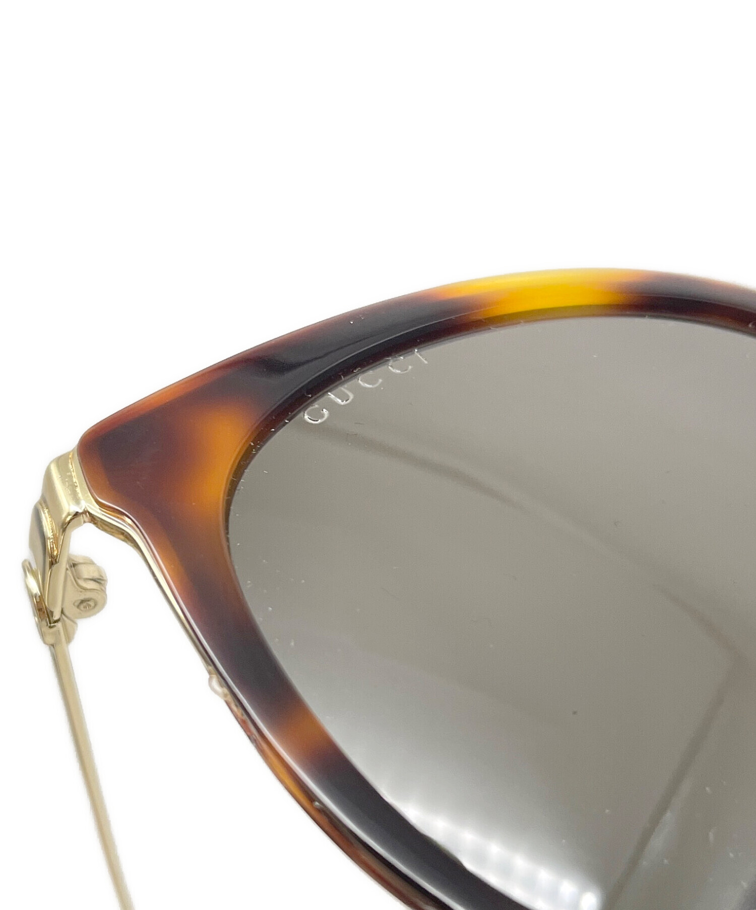 中古・古着通販】GUCCI (グッチ) サングラス ブラウン サイズ:56□19