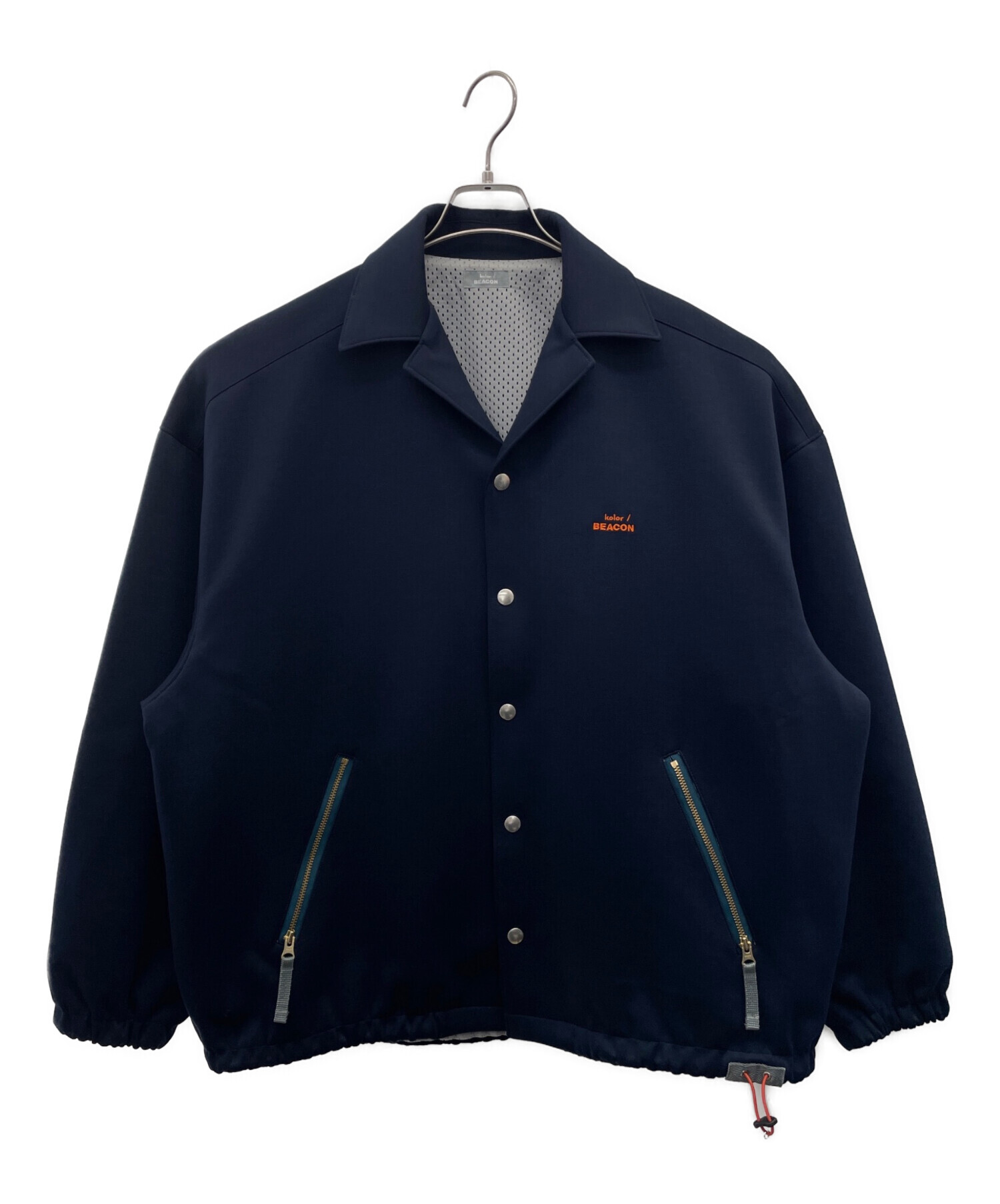 中古・古着通販】kolor/BEACON (カラービーコン) ブルゾン ネイビー