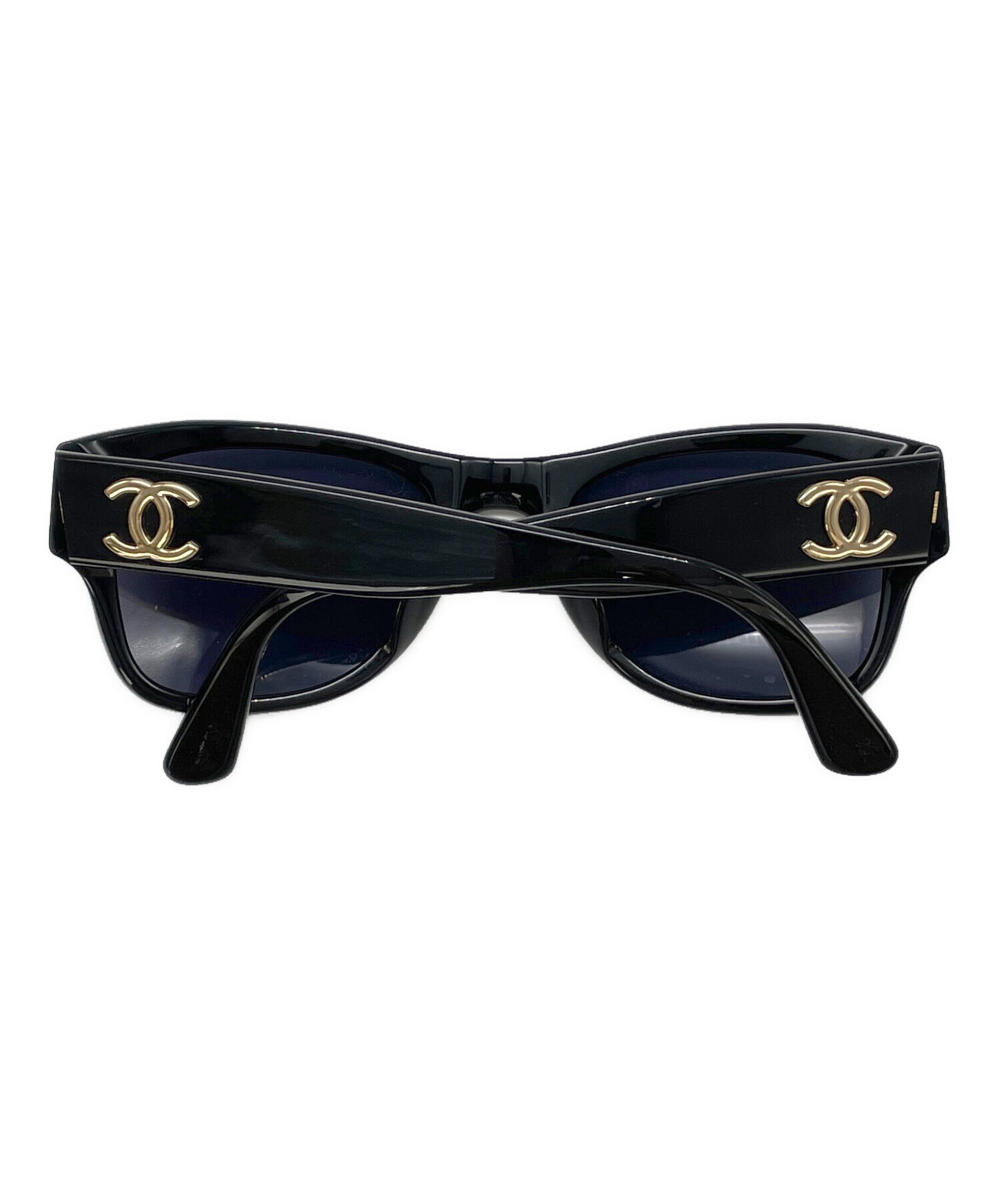 CHANEL サングラス ココマークブラック 中古・古着通販】CHANEL (シャネル) ココマークサングラス ブラック