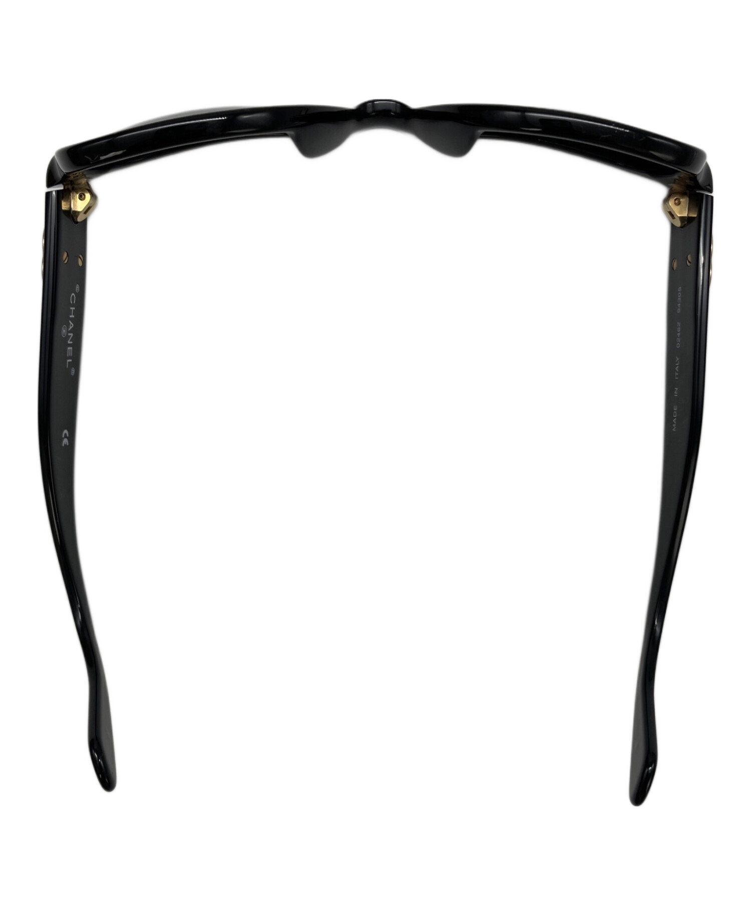 CHANEL　シャネル　サングラス　ブラック　ココマーク　パール　鑑定済 中古・古着通販】CHANEL (シャネル) ココマークサングラス ブラック