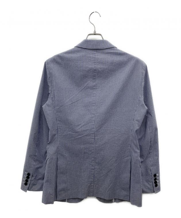 バーバリー　ブラックレーベル春夏シアサッカージャケットM　定価約5万円 中古・古着通販】BURBERRY BLACK LABEL (バーバリーブラックレーベル