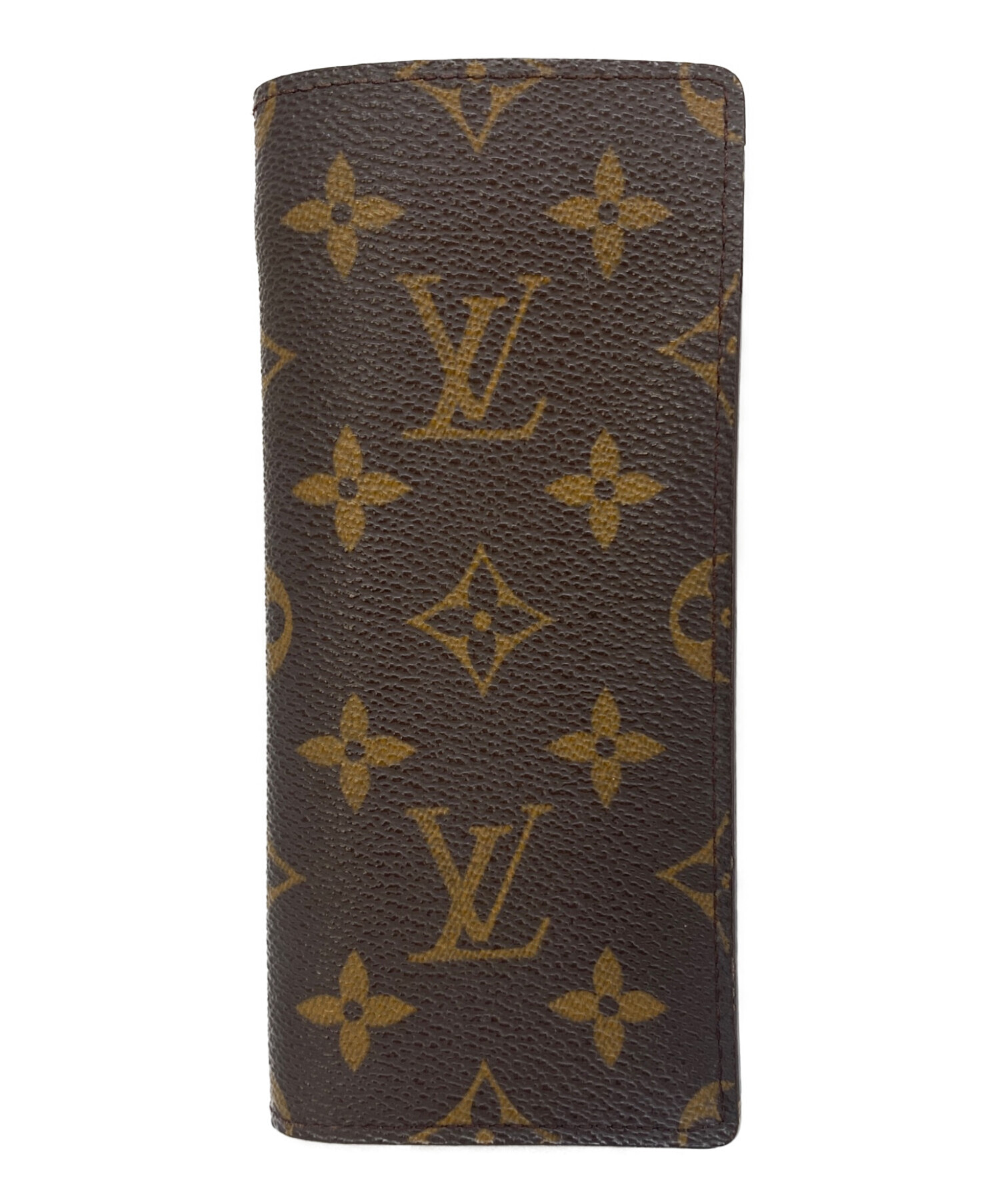 【新品未使用】LOUIS VUITTON ルイヴィトン メガネケース 中古・古着通販】LOUIS VUITTON (ルイ ヴィトン) 眼鏡ケース ブラウン