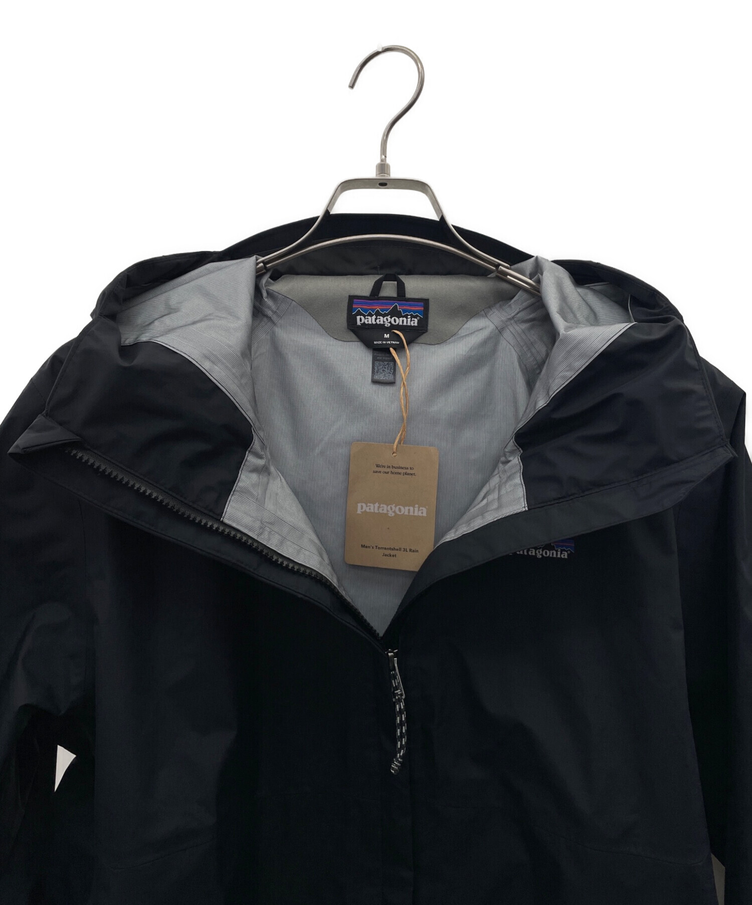 中古・古着通販】Patagonia (パタゴニア) ジャケット ブラック サイズ