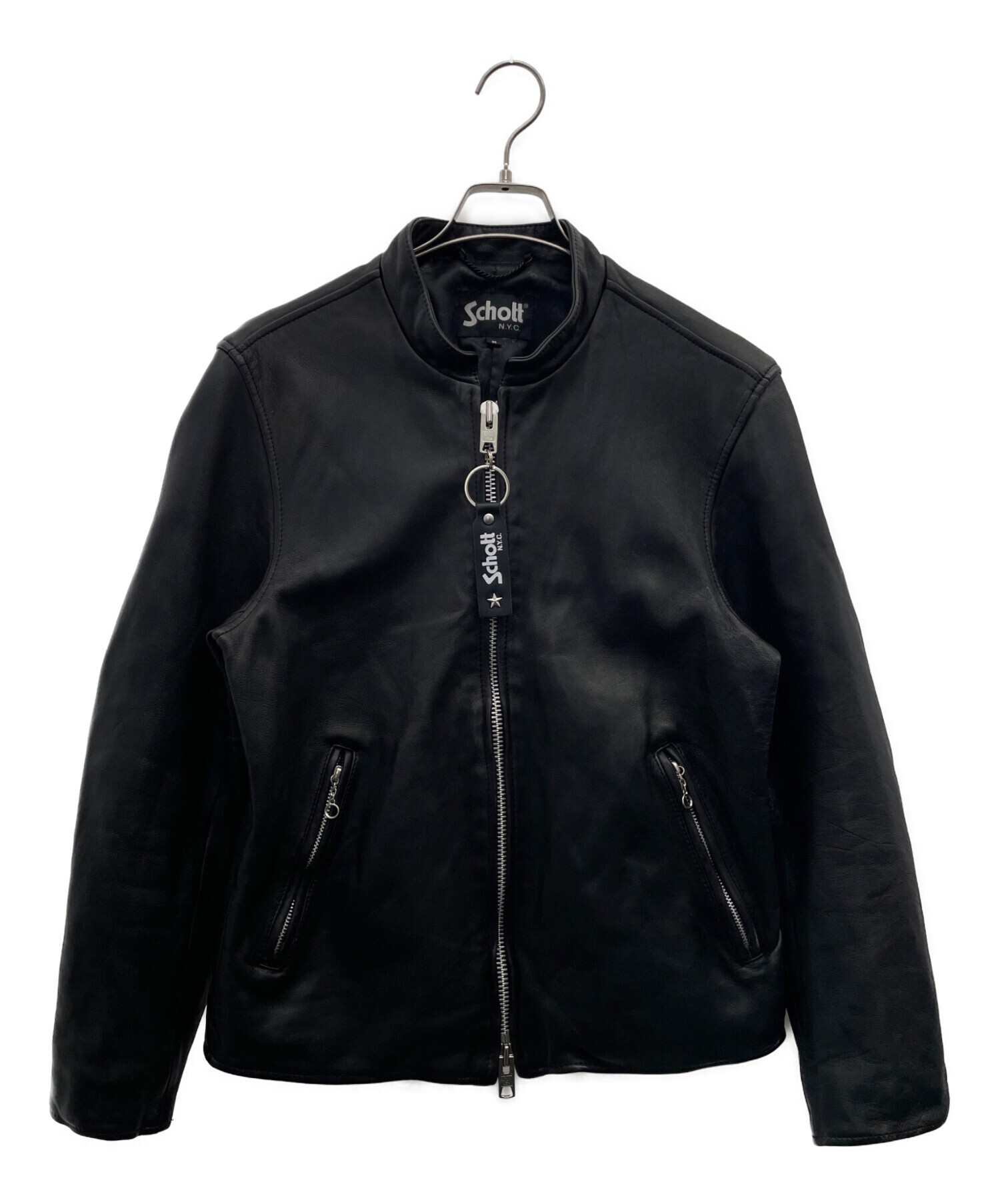 中古・古着通販】Schott (ショット) シングルライダースジャケット 