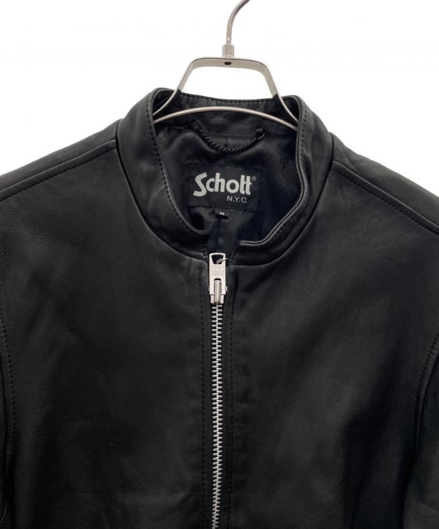 中古・古着通販】Schott (ショット) シングルライダースジャケット