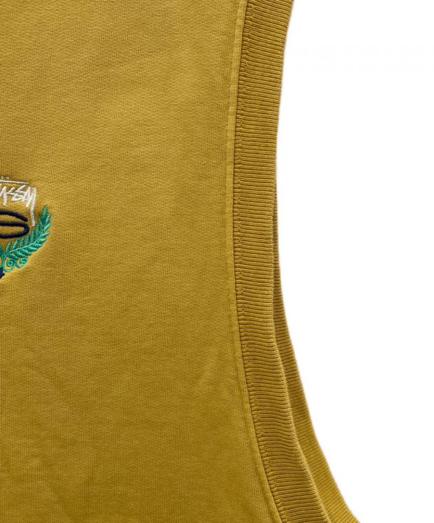 中古・古着通販】stussy (ステューシー) スウェットベスト イエロー