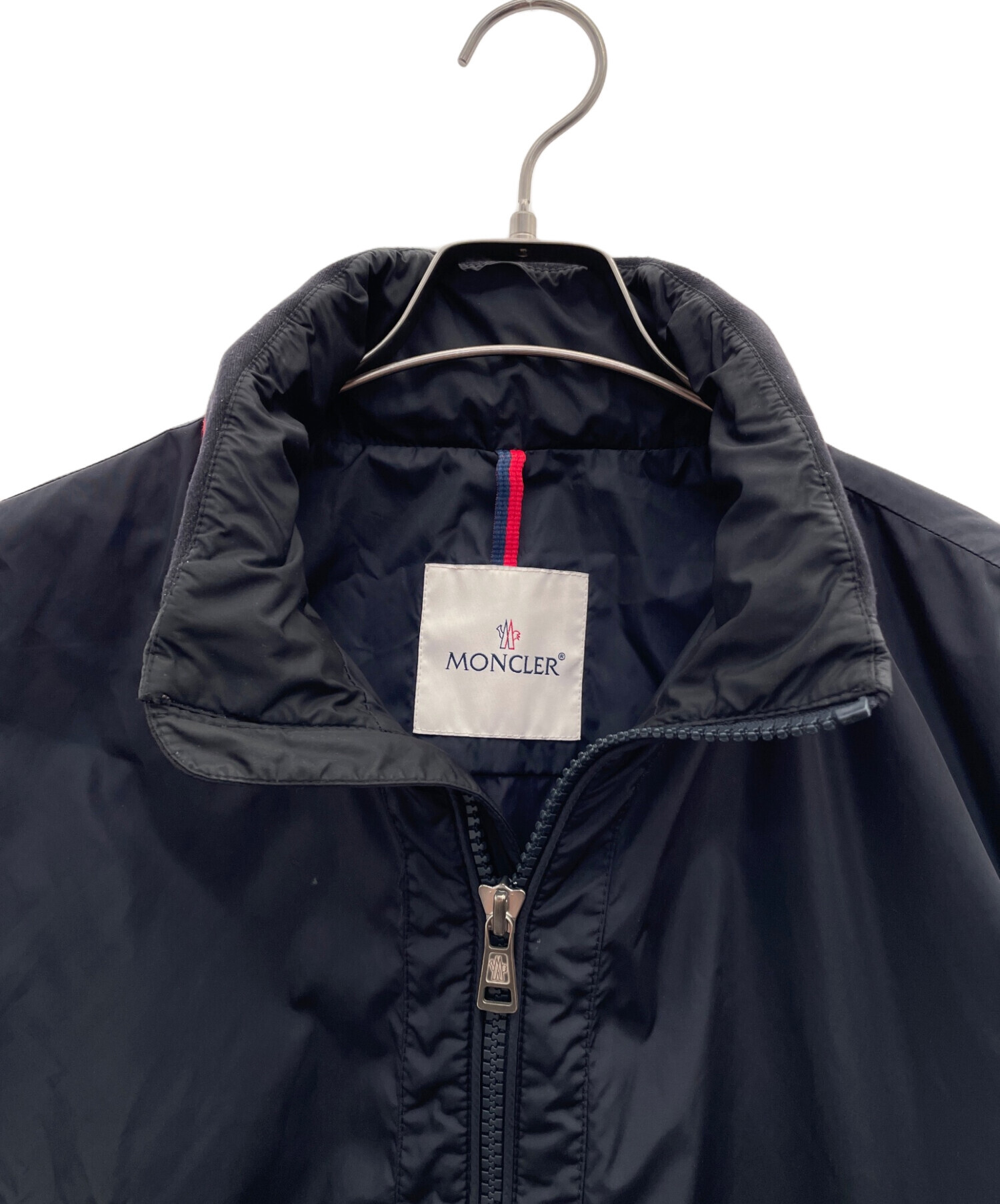 中古・古着通販】MONCLER (モンクレール) ナイロンジャケット ブラック
