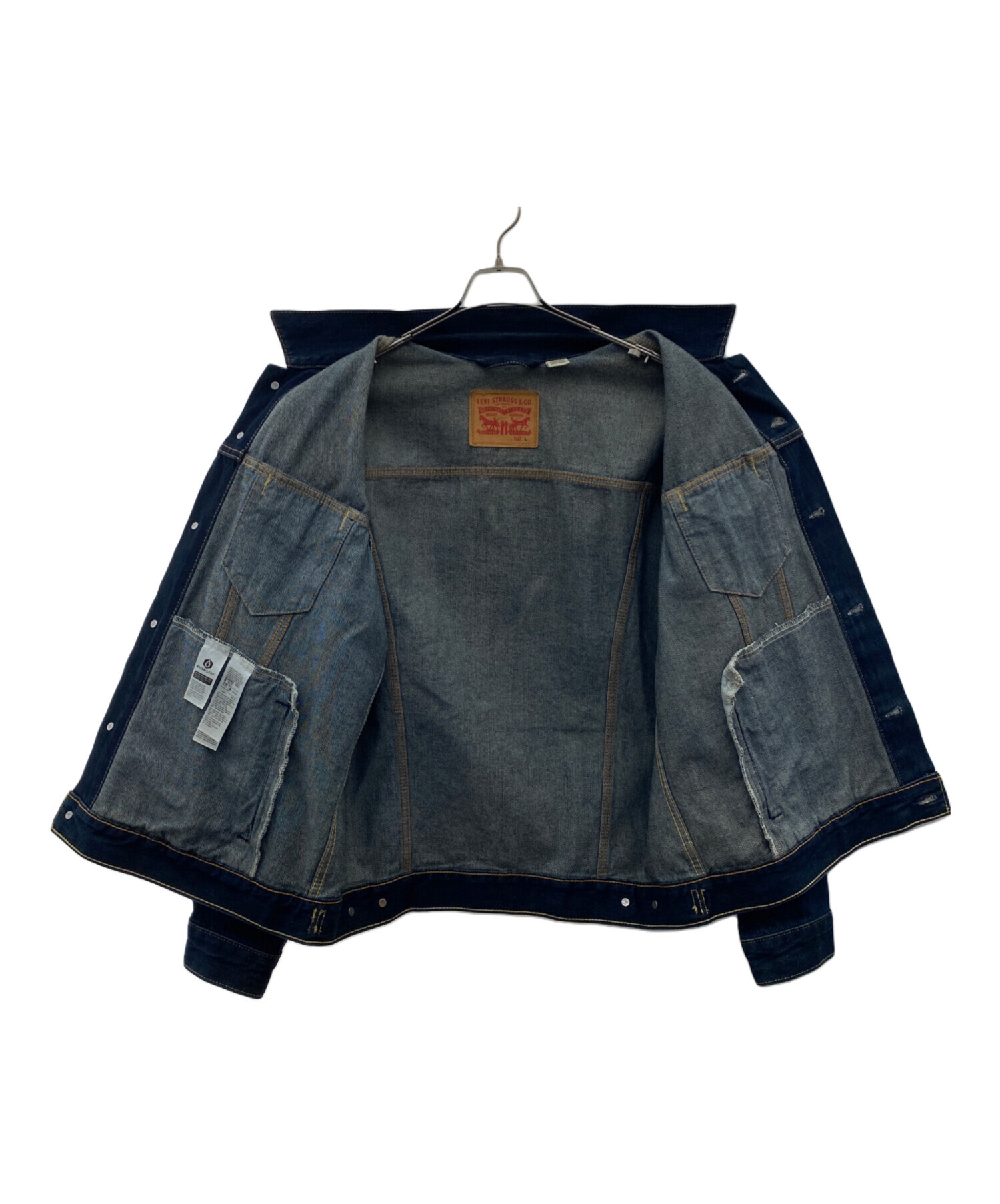 中古・古着通販】LEVI'S (リーバイス) デニムジャケット ブルー サイズ