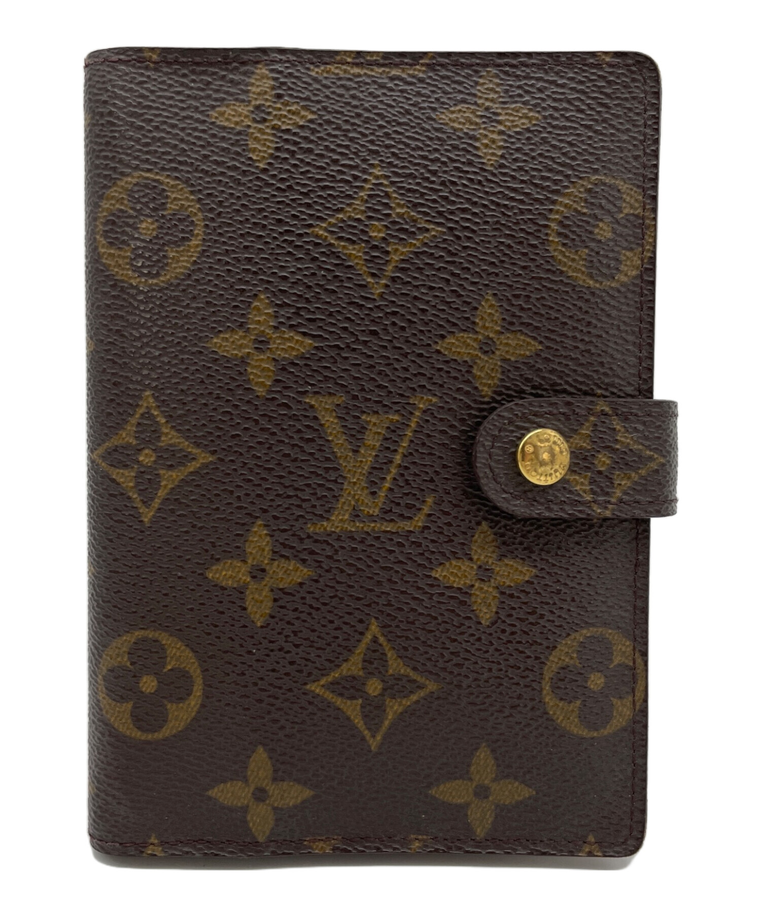 中古・古着通販】LOUIS VUITTON (ルイ ヴィトン) 手帳カバー ブラウン 
