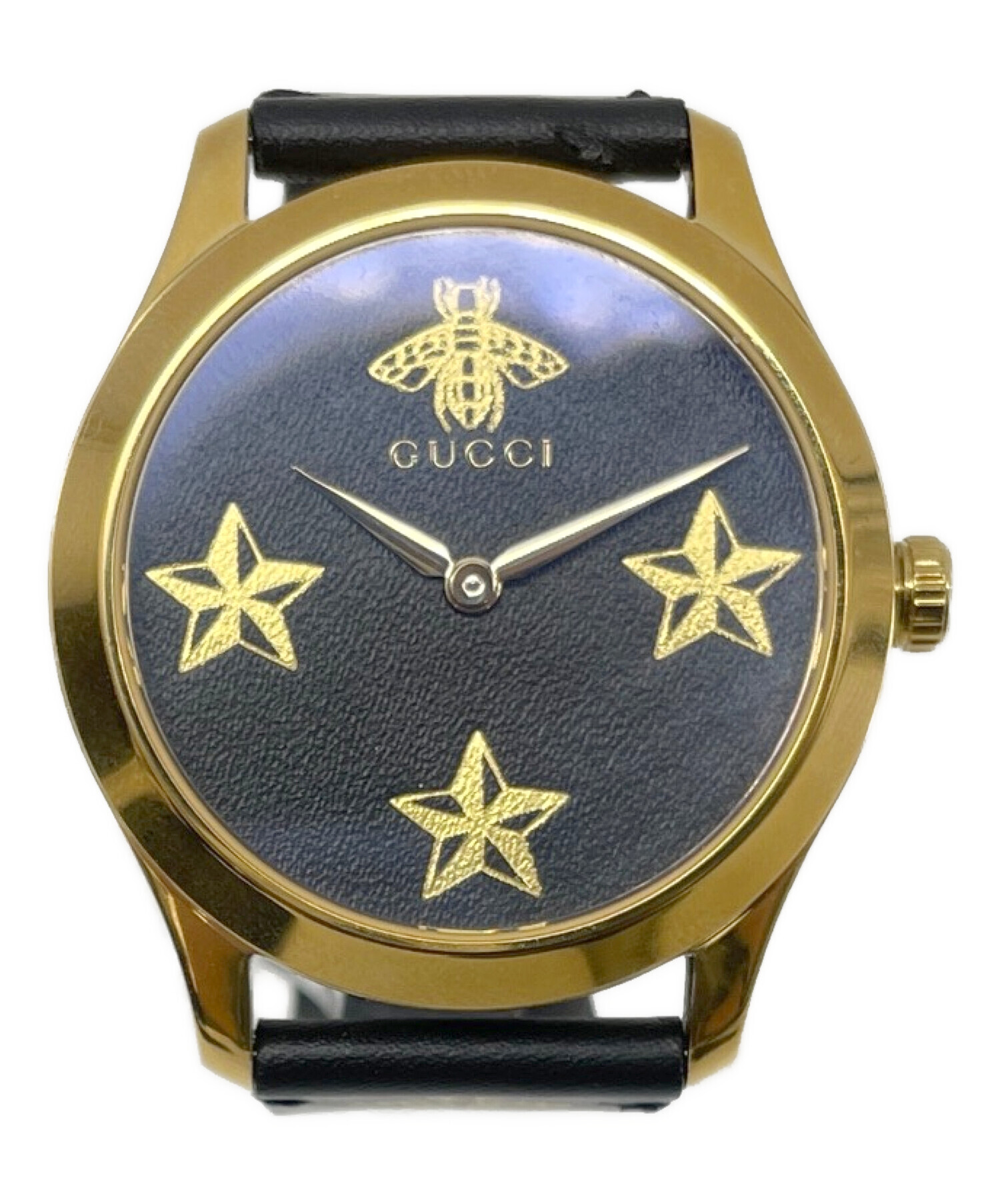中古・古着通販】GUCCI (グッチ) 腕時計 ブラック｜ブランド・古着通販