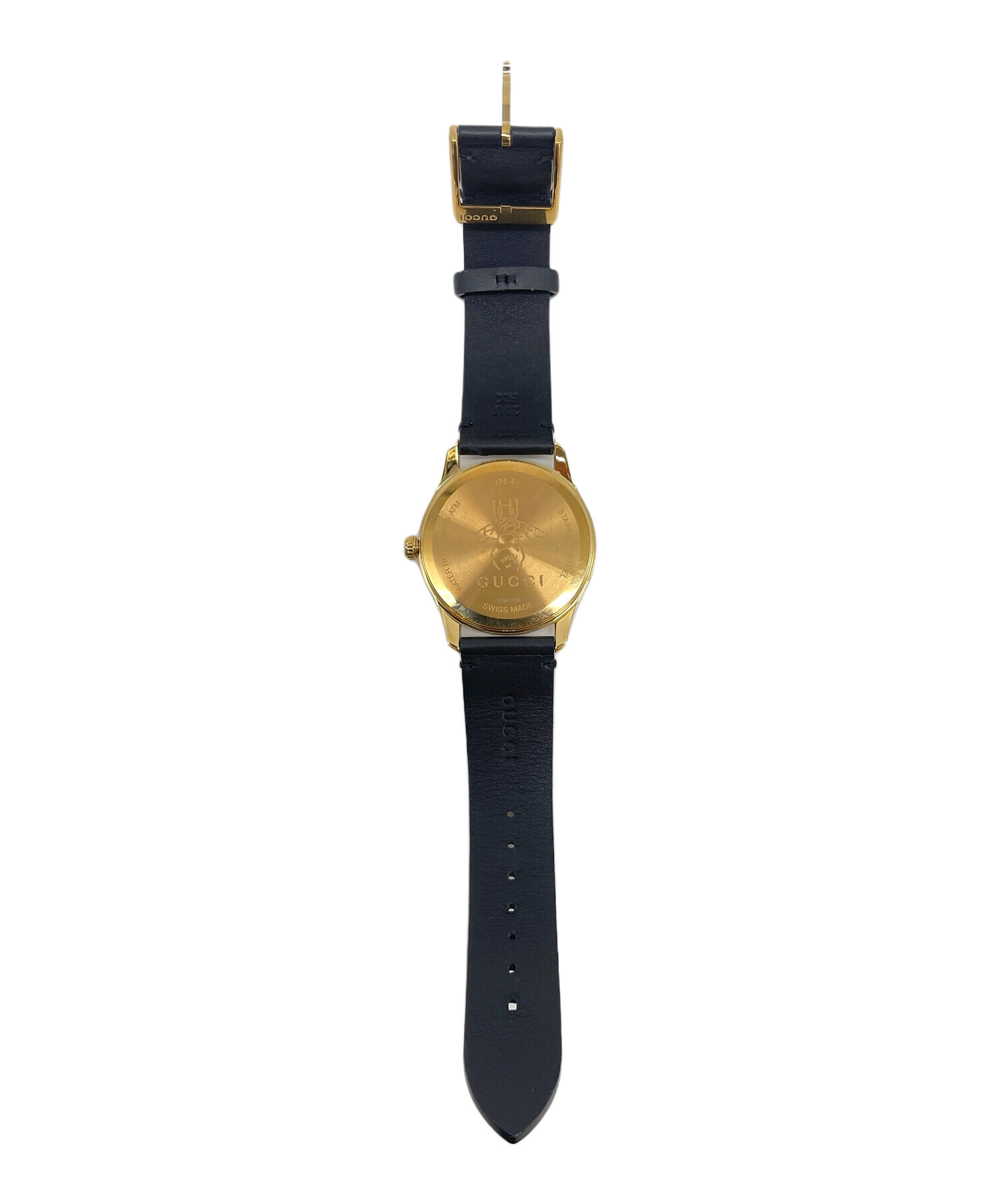 中古・古着通販】GUCCI (グッチ) 腕時計 ブラック｜ブランド・古着通販