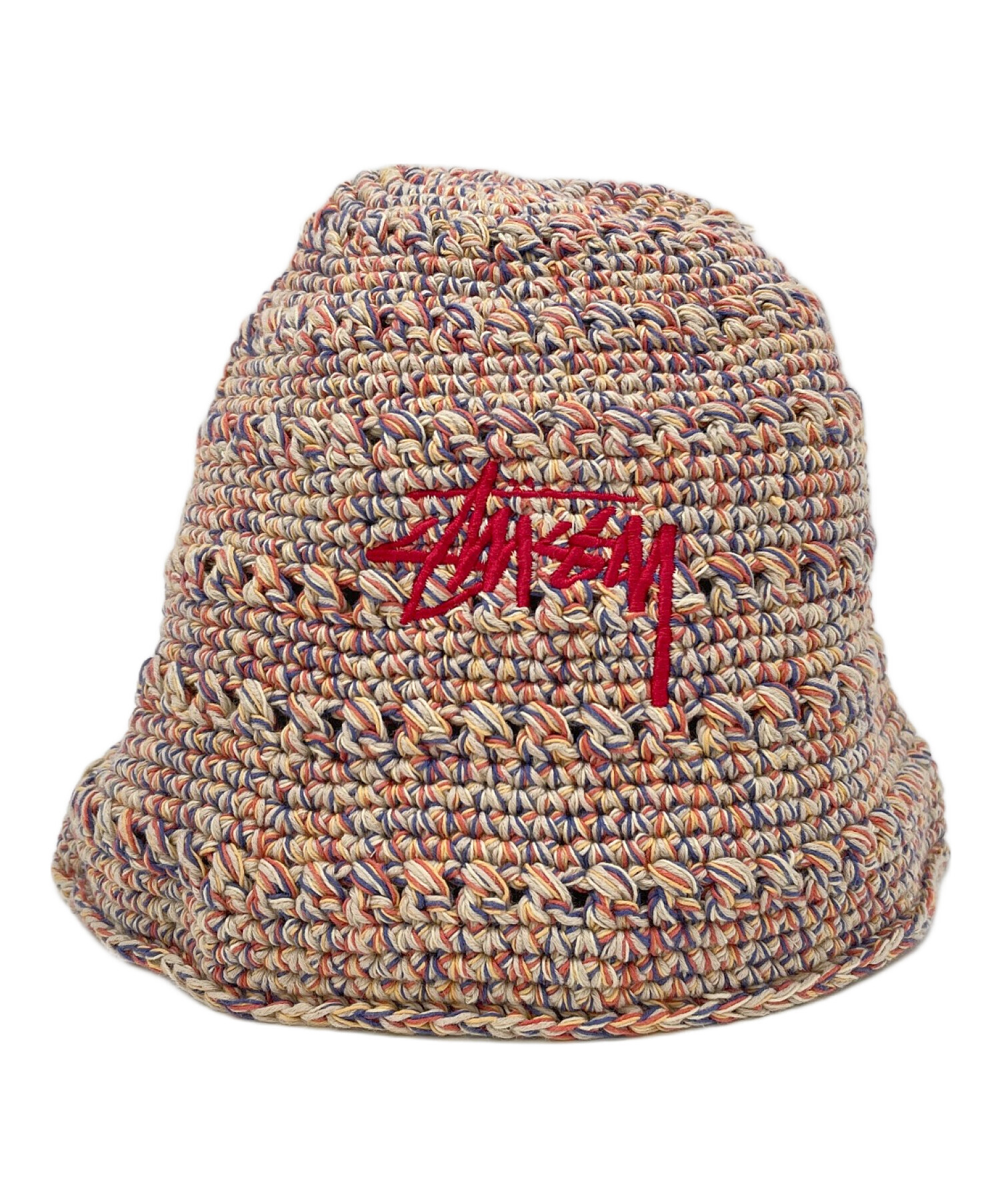 中古・古着通販】stussy (ステューシー) HEMP STOCK KNIT BUCKET HAT